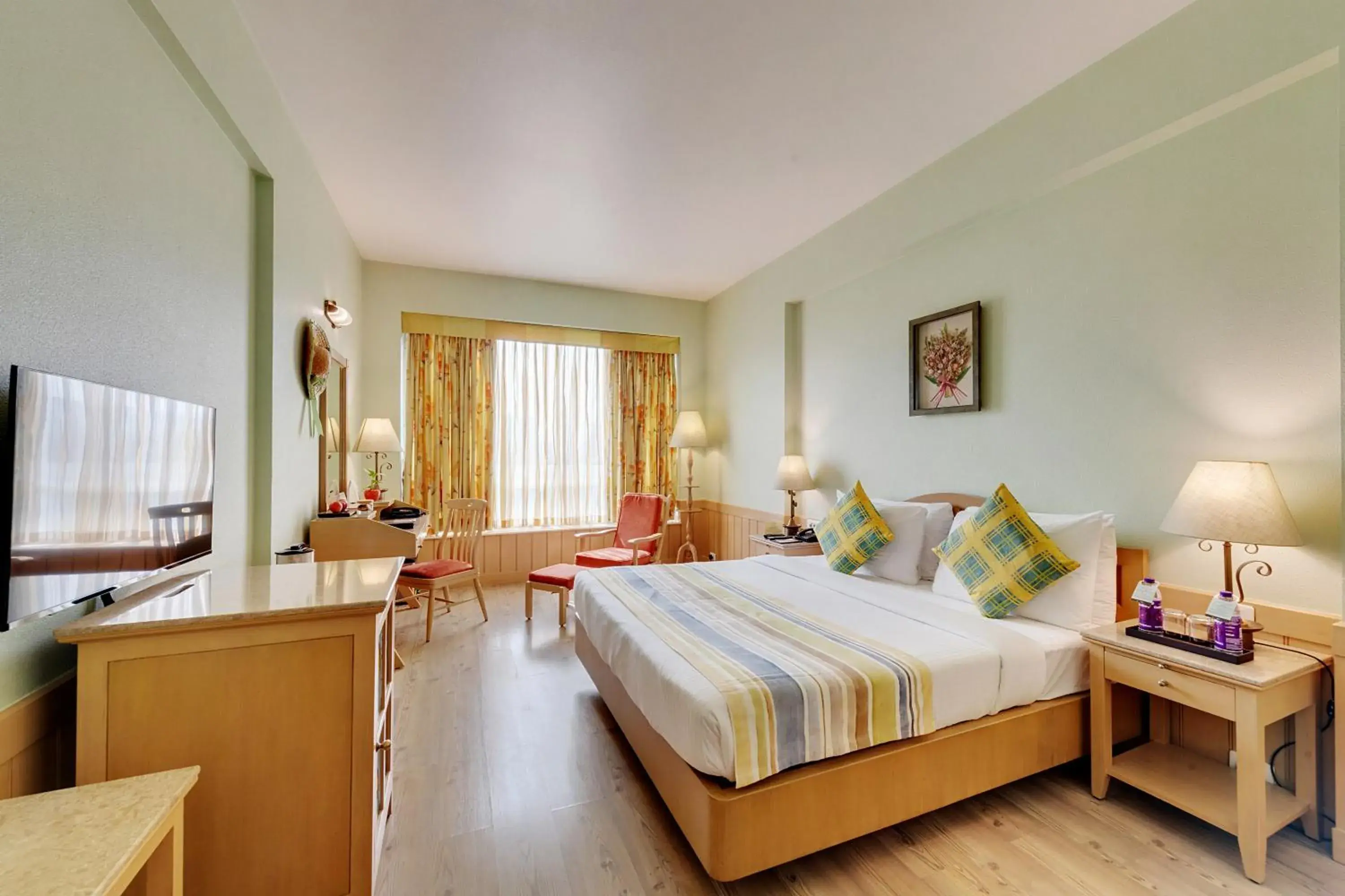 Bedroom, Bed in E Square The Fern, Pune Bedroom, Bed in E Square The Fern, Pune