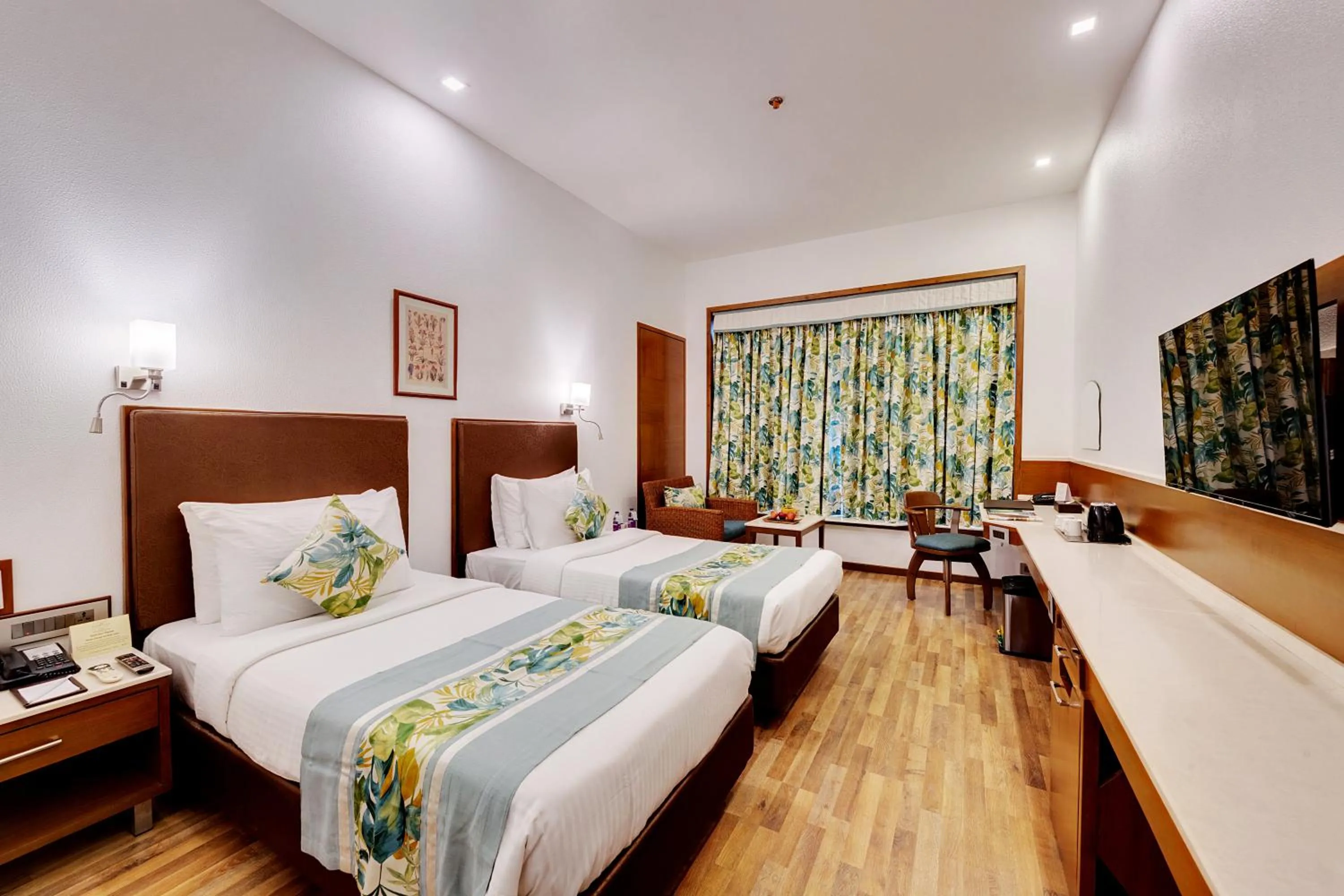 Bedroom, Bed in E Square The Fern, Pune