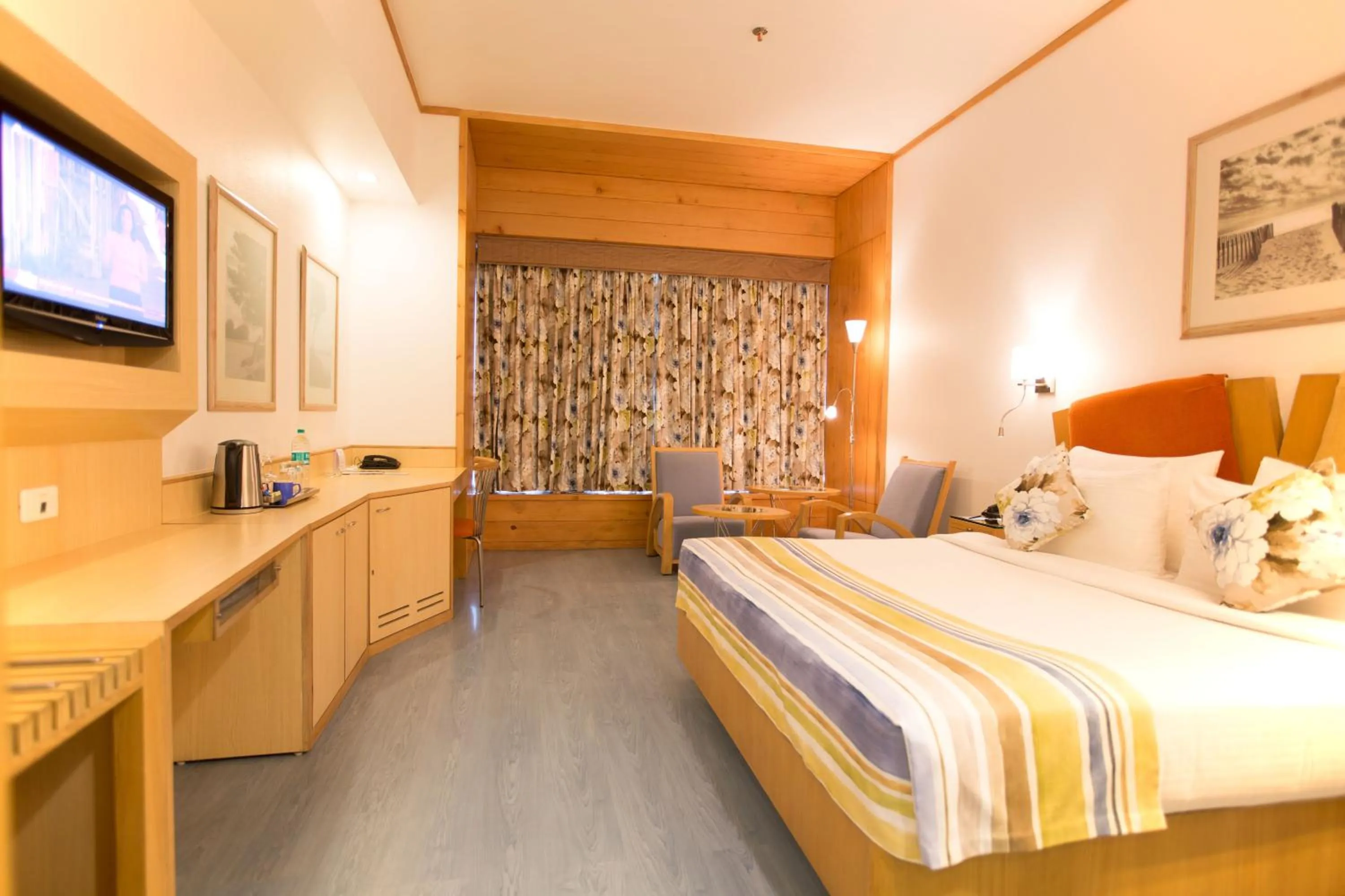 Photo of the whole room, Bed in E Square The Fern, Pune