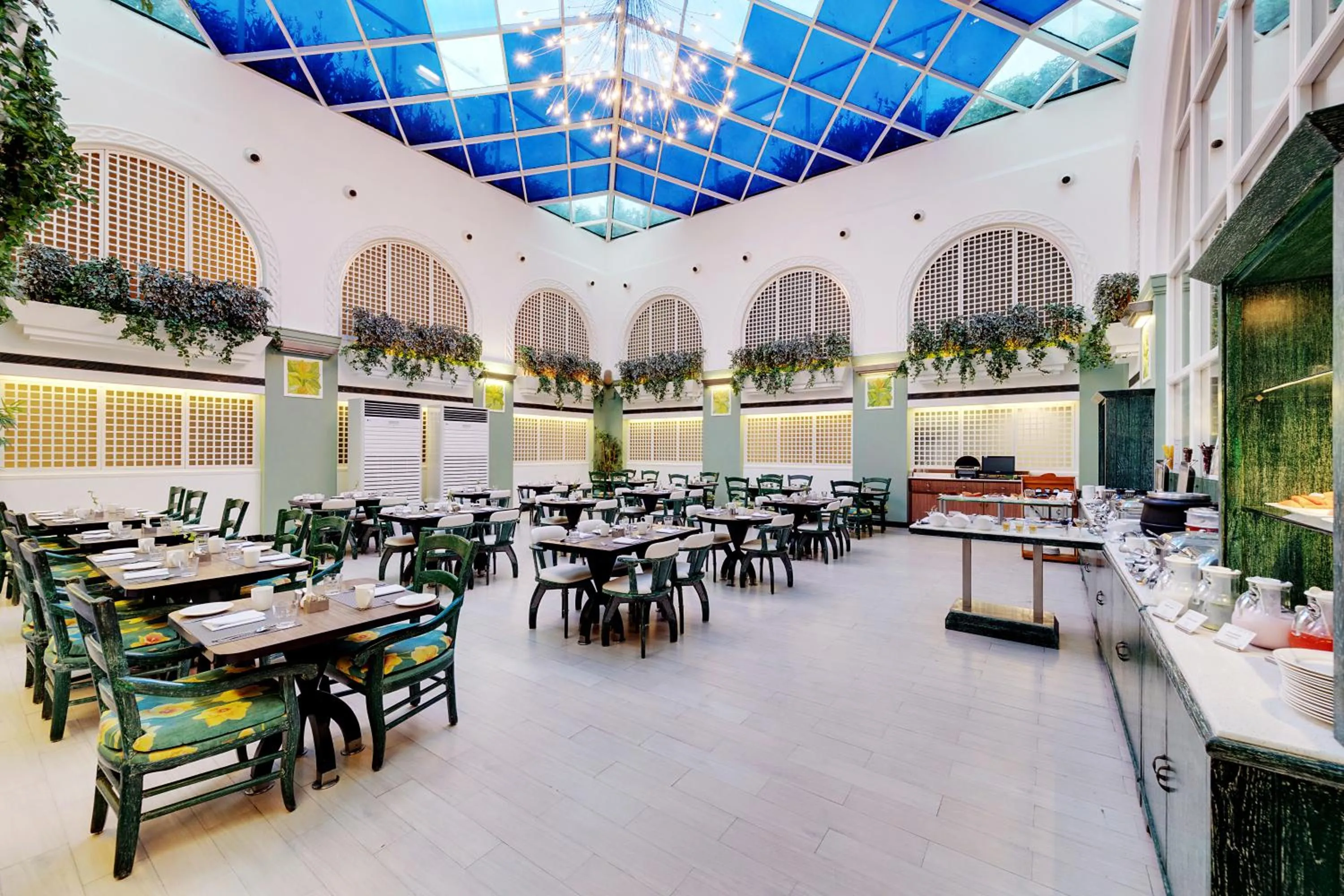 Dining area in E Square The Fern, Pune