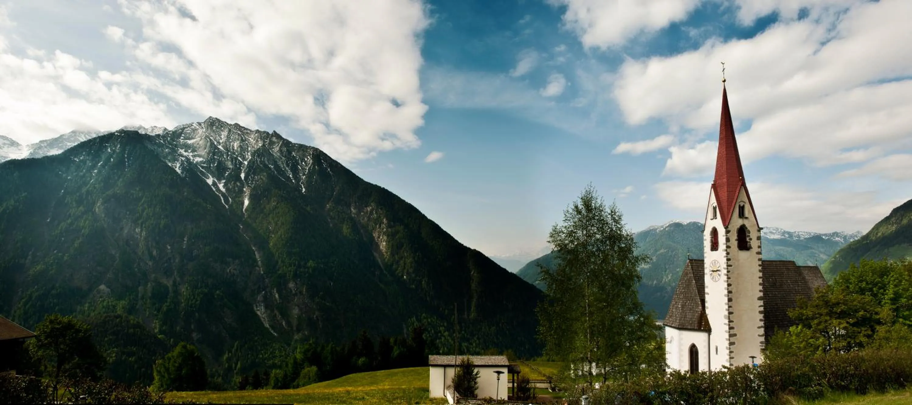 Natural landscape in Farmhotel Moosmair