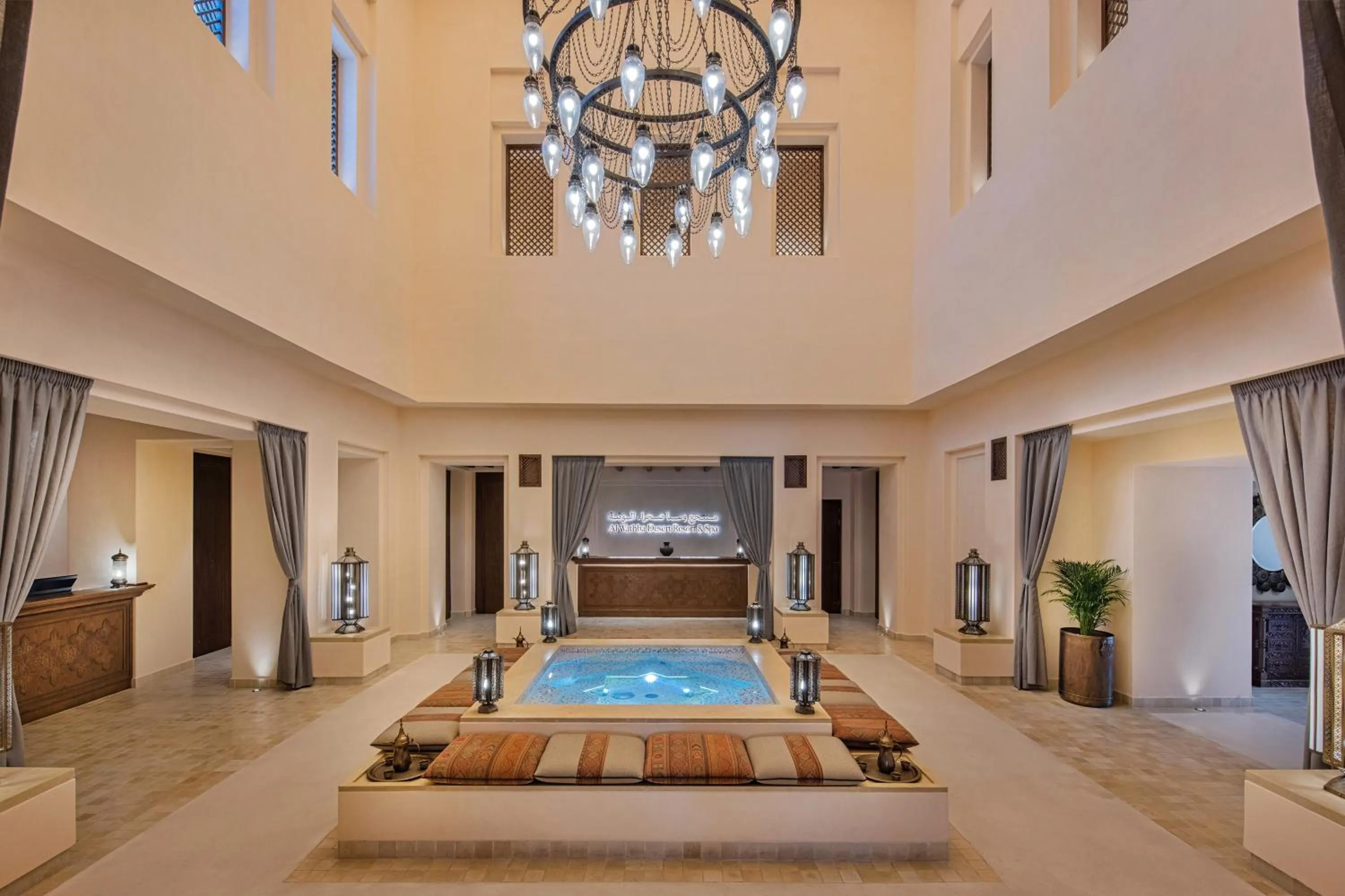 Lobby or reception in Al Wathba, a Luxury Collection Desert Resort & Spa, Abu Dhabi