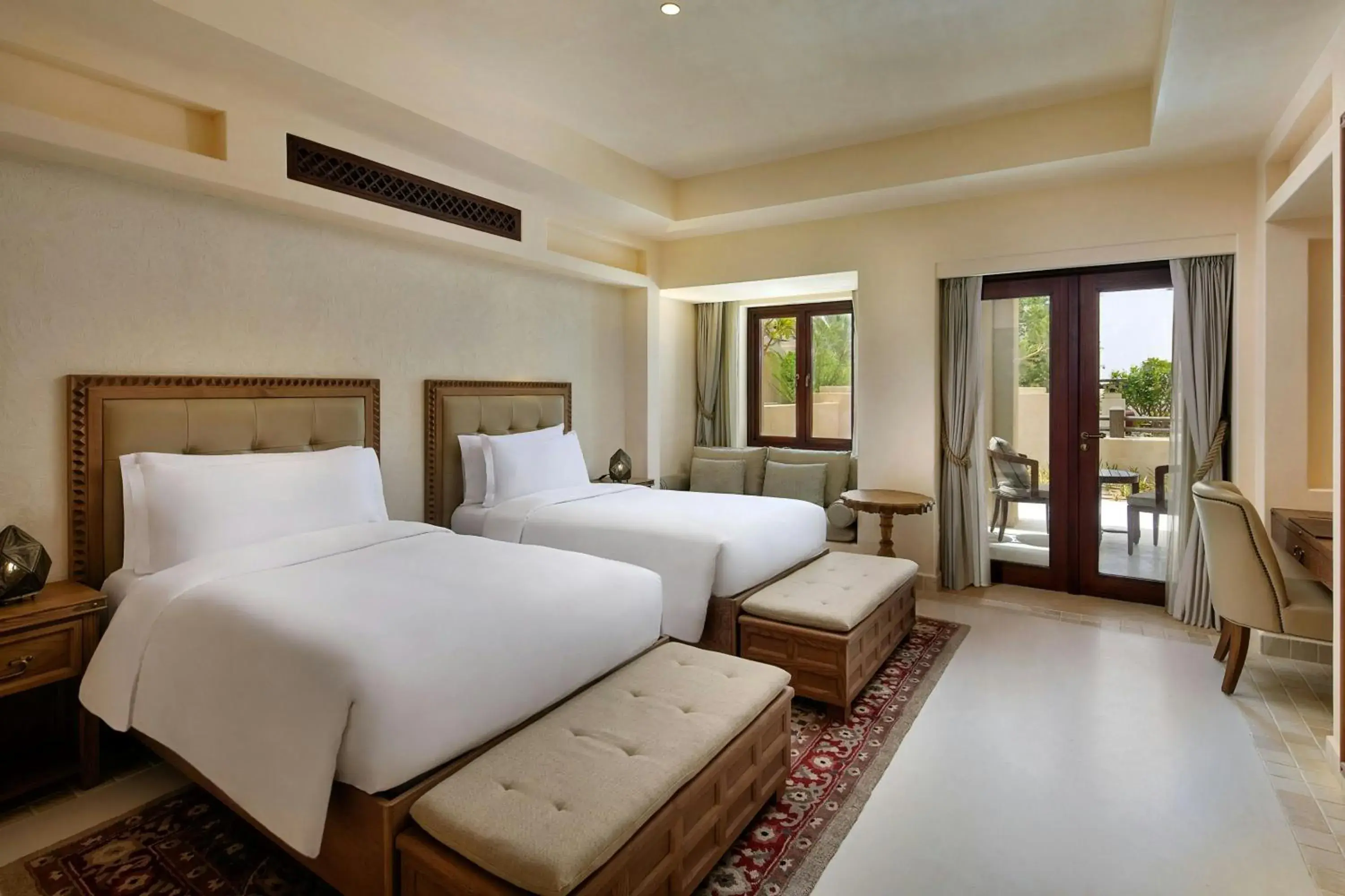 Deluxe, Guest room, 2 Twin/Single Bed(s), Desert view in Al Wathba, a Luxury Collection Desert Resort & Spa, Abu Dhabi Deluxe, Guest room, 2 Twin/Single Bed(s), Desert view in Al Wathba, a Luxury Collection Desert Resort & Spa, Abu Dhabi