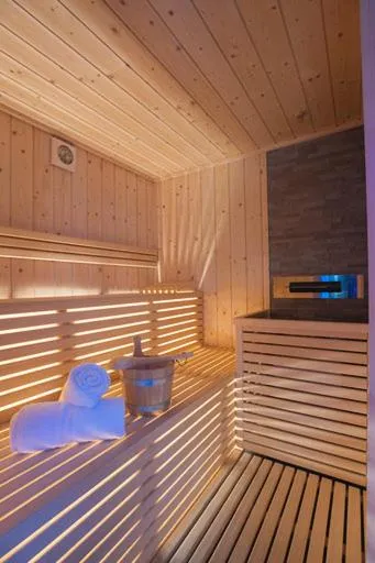 Sauna in Hotel Ristorante Milano