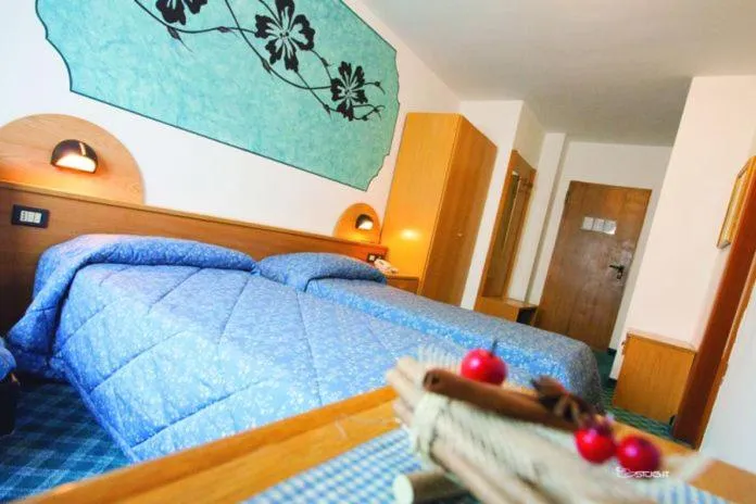 Bedroom, Bed in Hotel Ristorante Milano