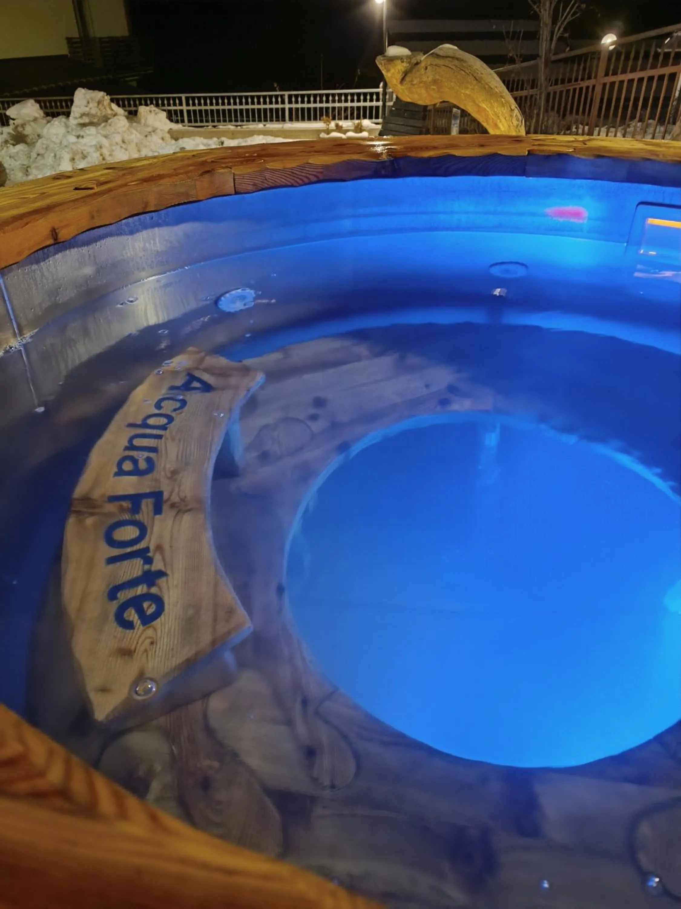 Hot Tub in Hotel Ristorante Milano