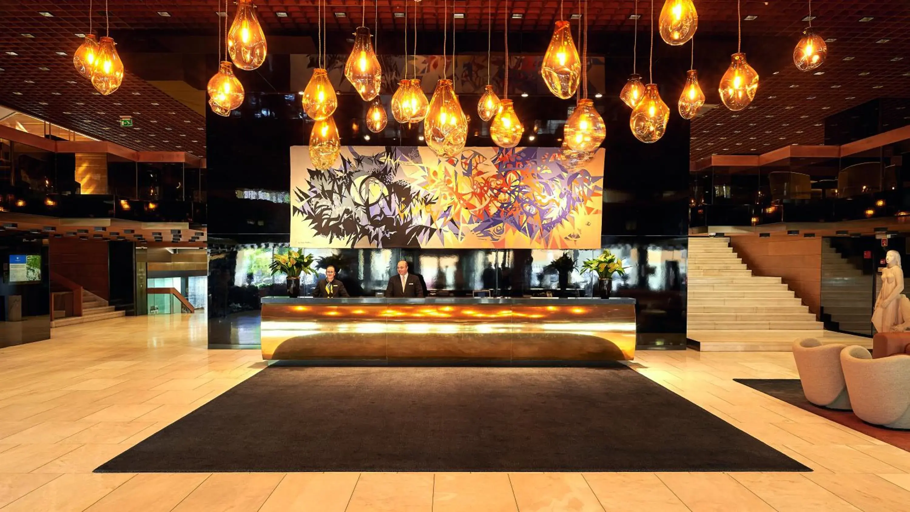 Lobby or reception in Altis Grand Hotel Lobby or reception in Altis Grand Hotel