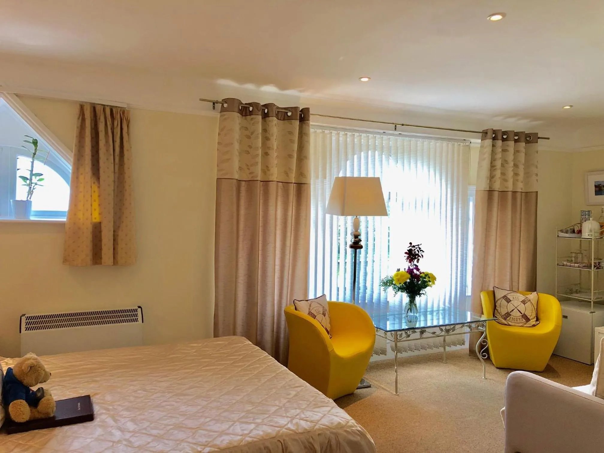 Bed in Arun Sands Rooms