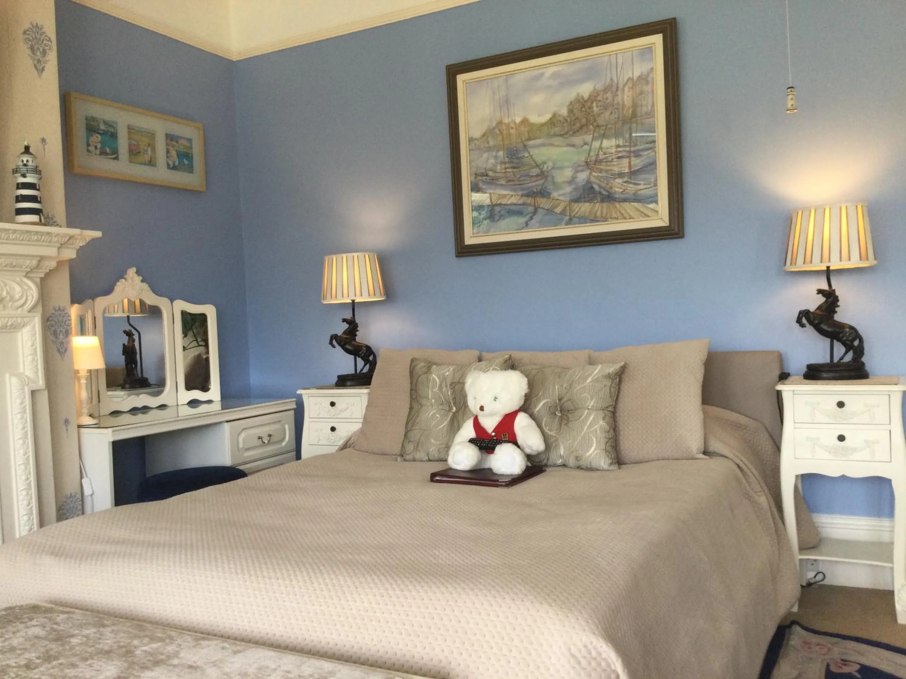 Bed in Arun Sands Rooms