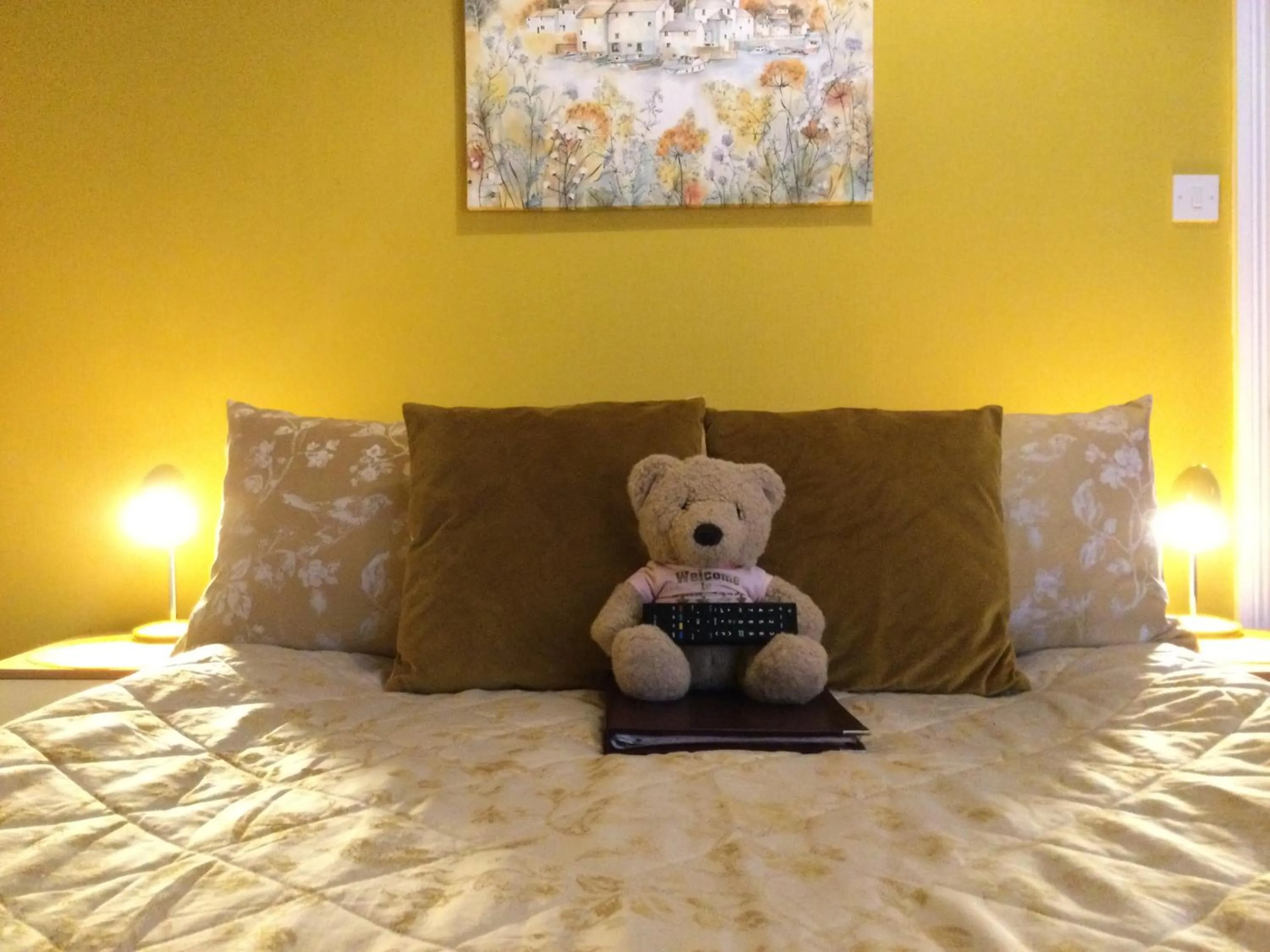 Bed in Arun Sands Rooms