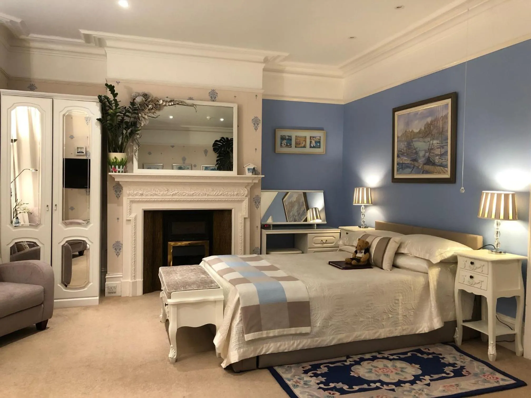 Bed in Arun Sands Rooms