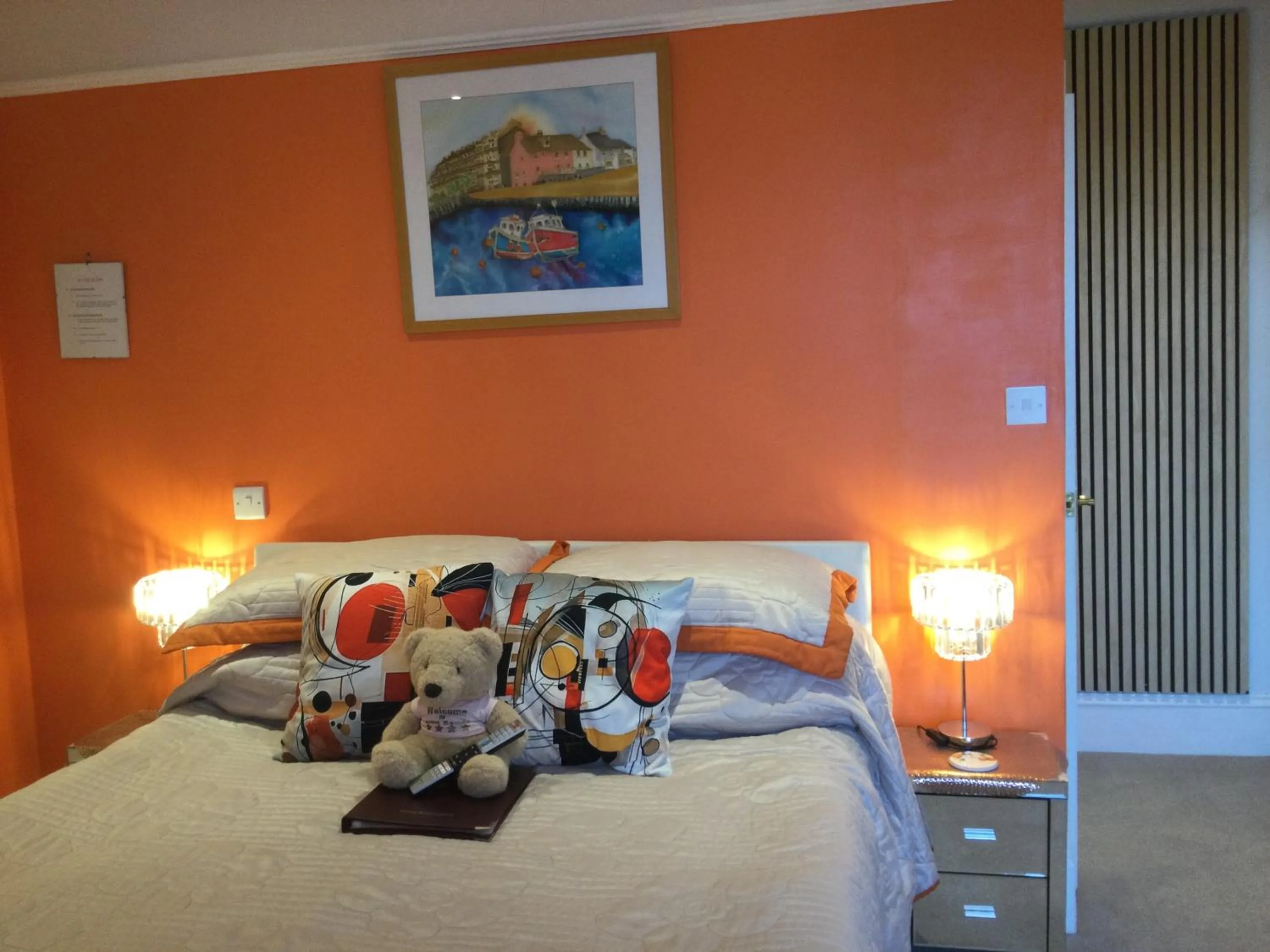 Bed in Arun Sands Rooms