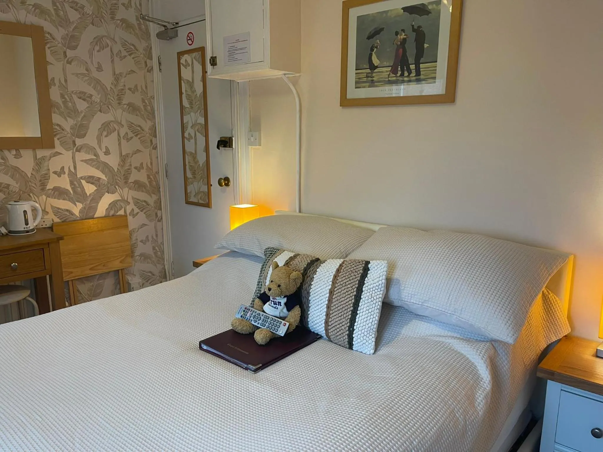 Bed in Arun Sands Rooms