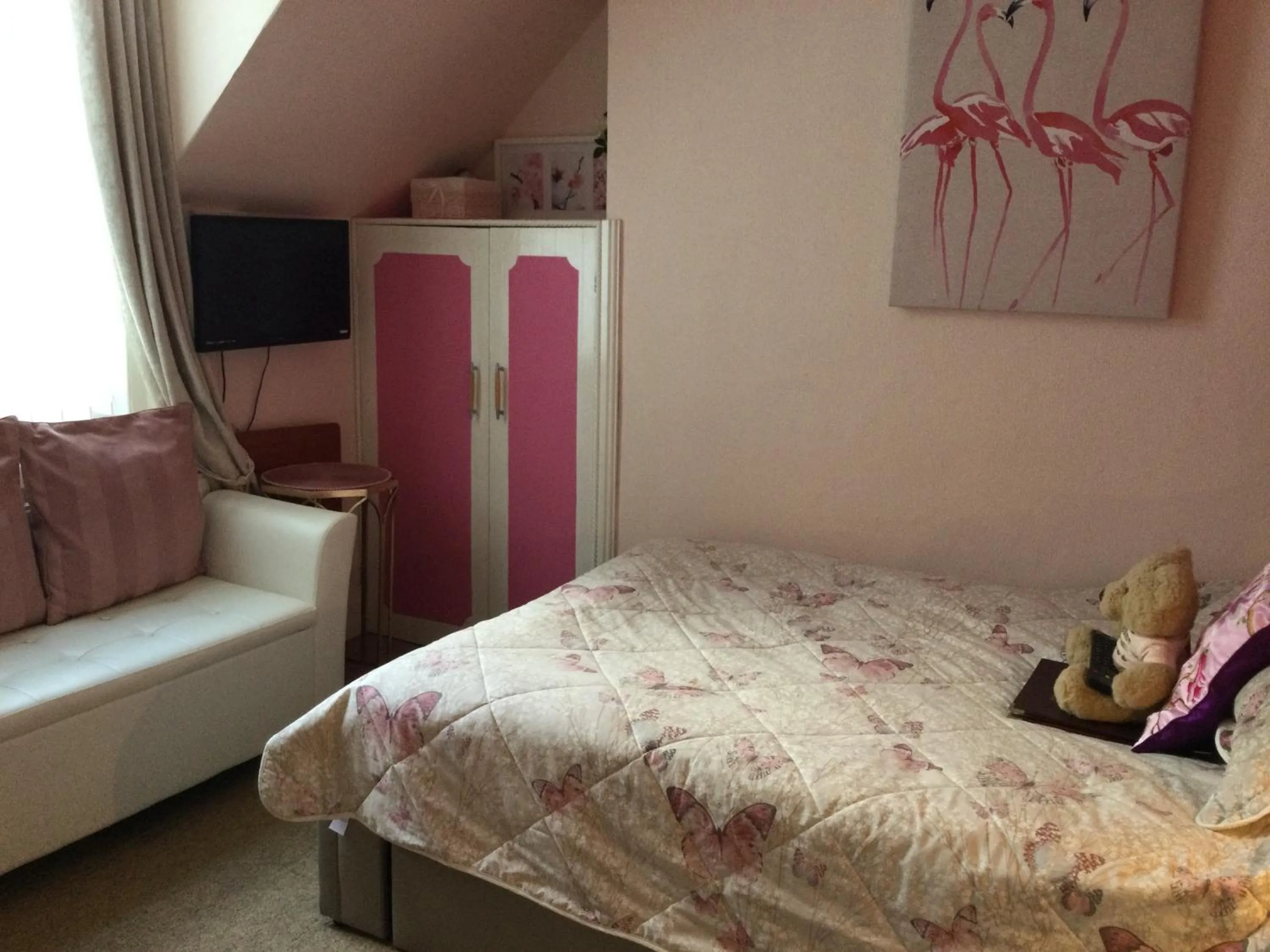 Bed in Arun Sands Rooms