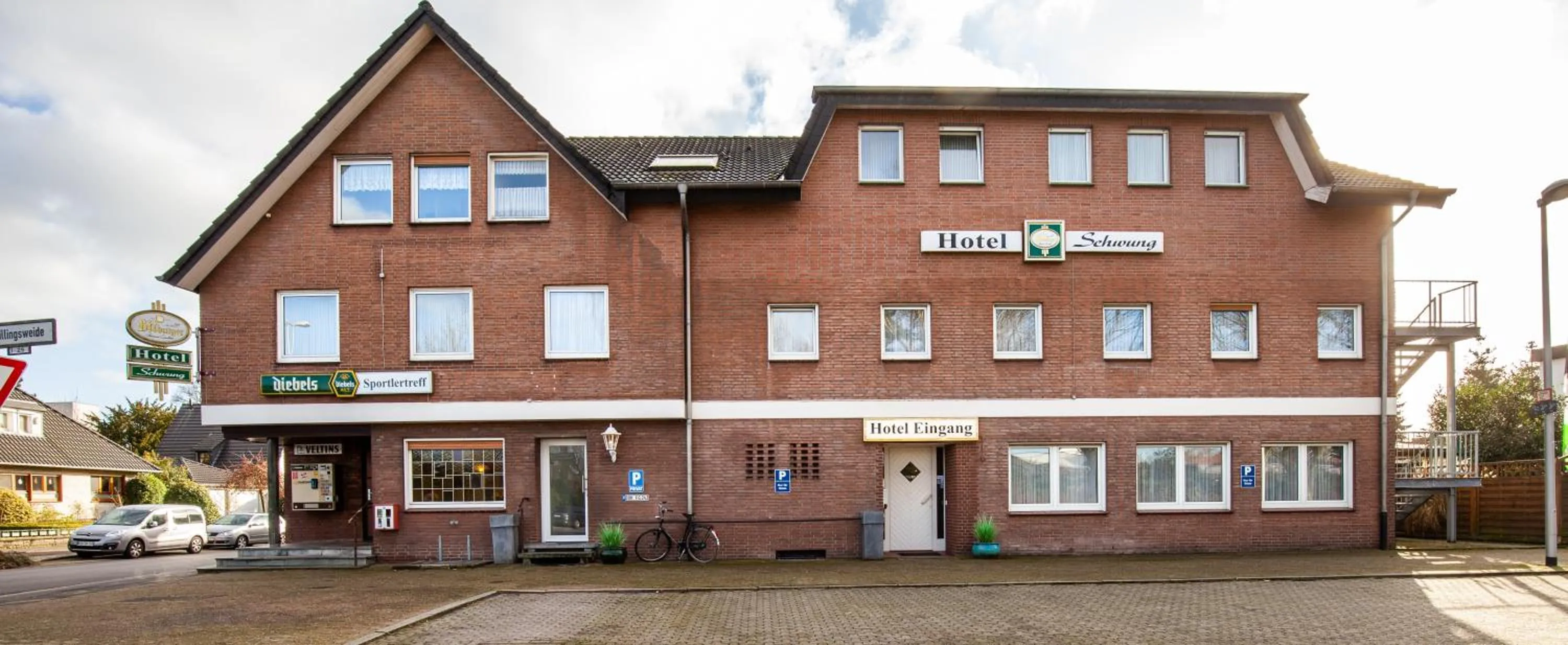 Property building in Hotel Schwung