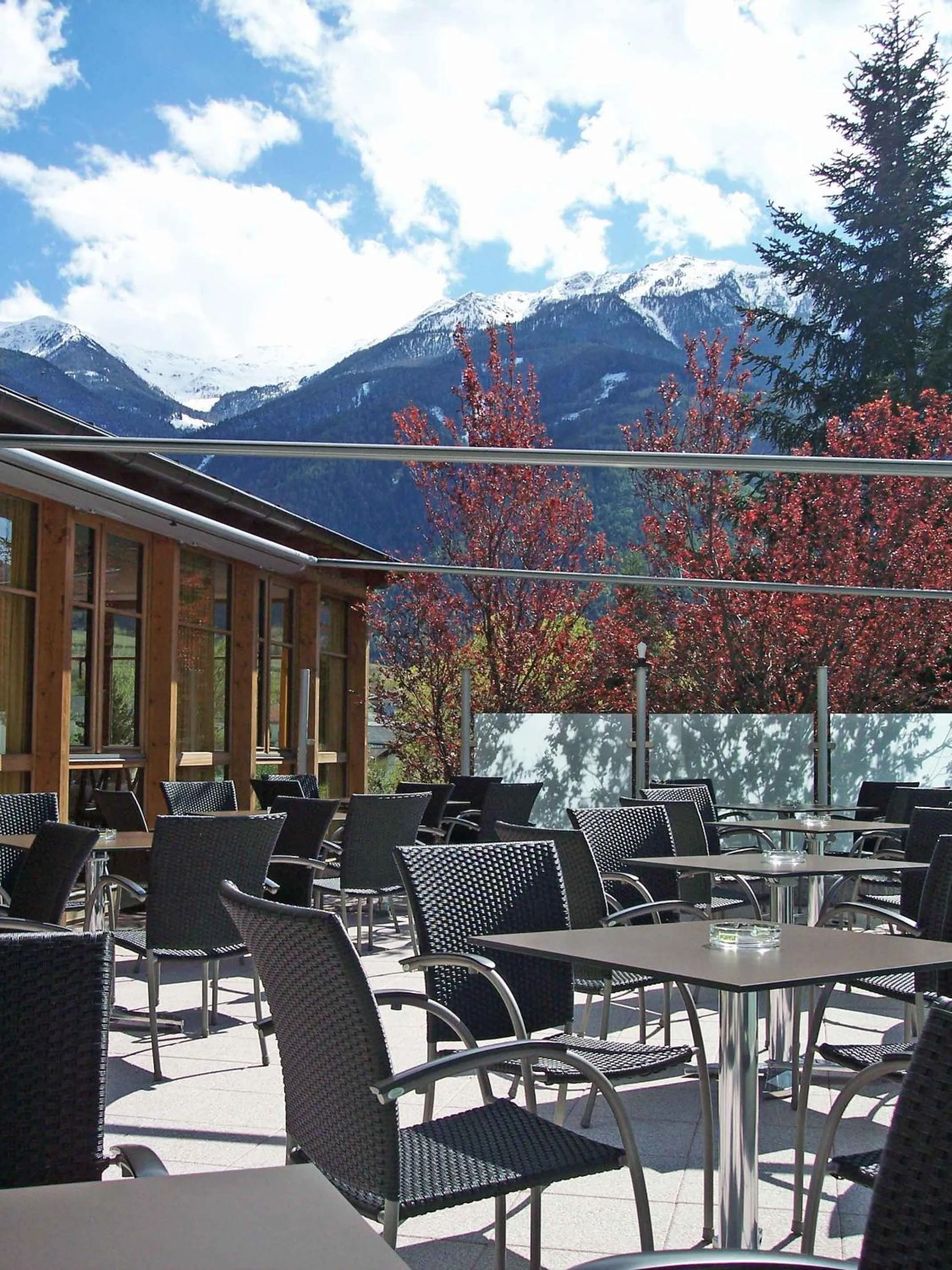 Balcony/Terrace in Hotel Vermoi