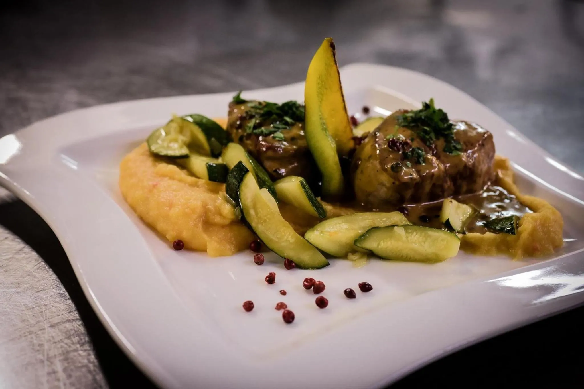 Food close-up in Hotel Vermoi