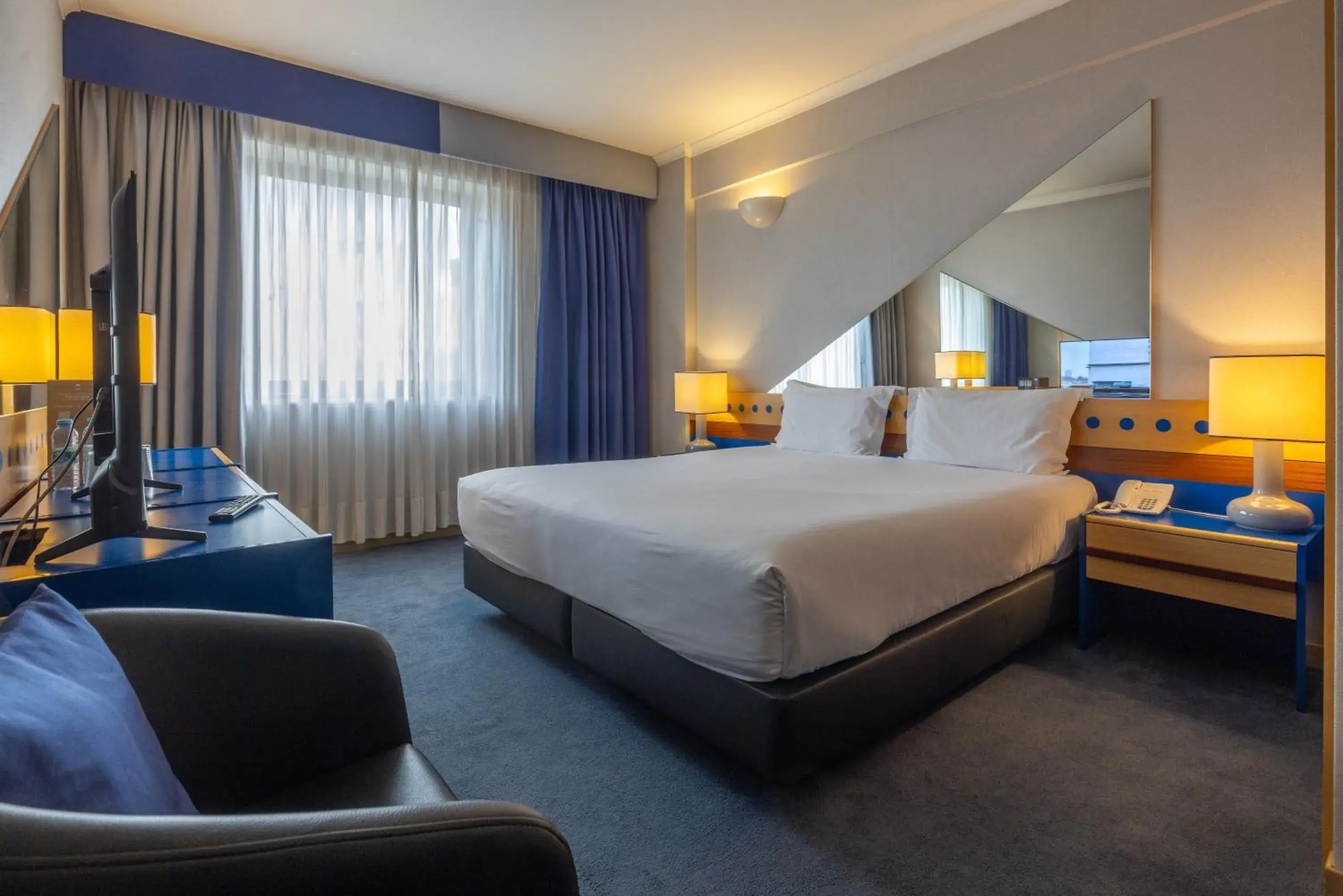 Bed in Hotel 3K Barcelona Bed in Hotel 3K Barcelona