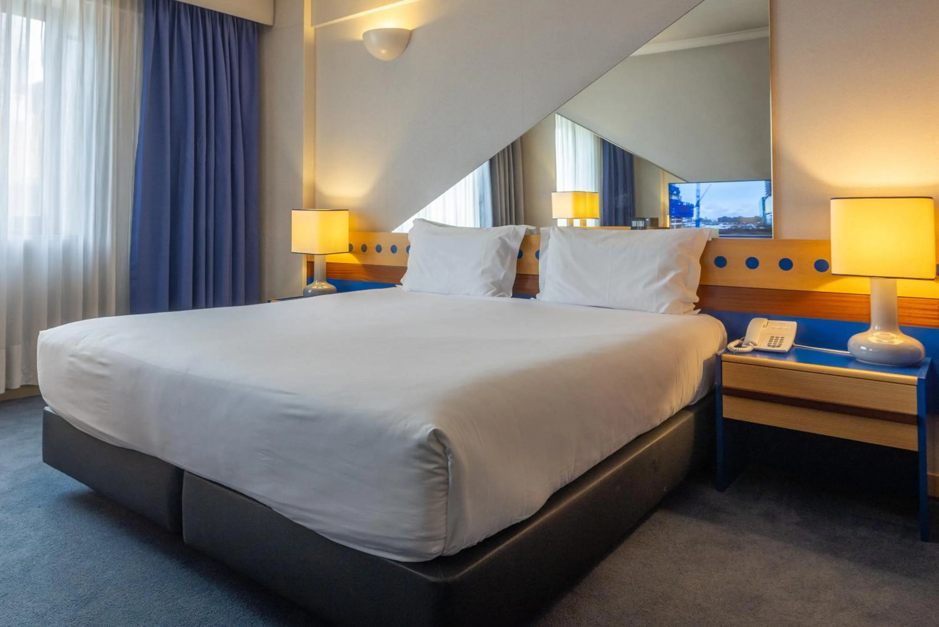 Bed in Hotel 3K Barcelona