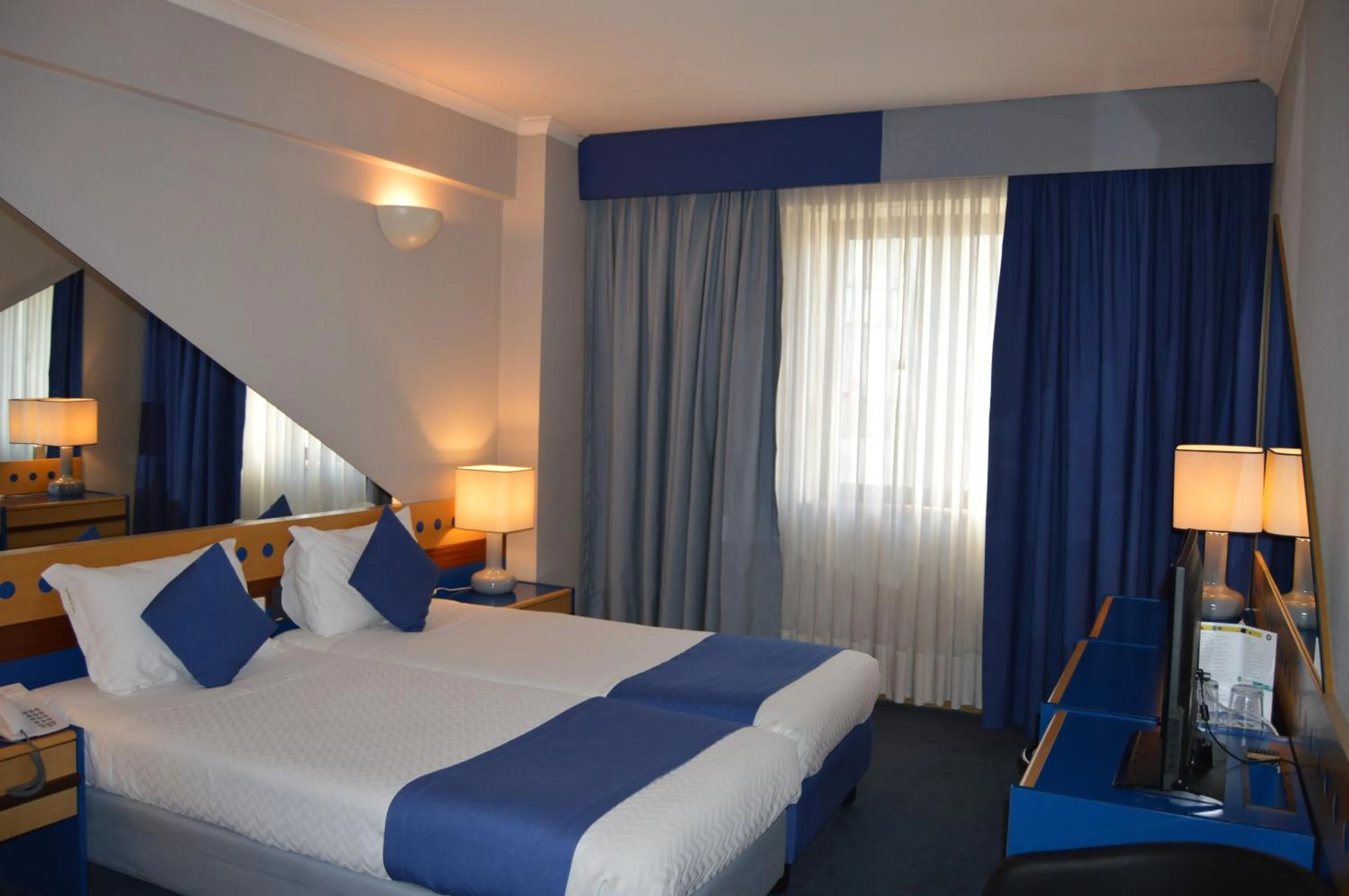 Bed in Hotel 3K Barcelona