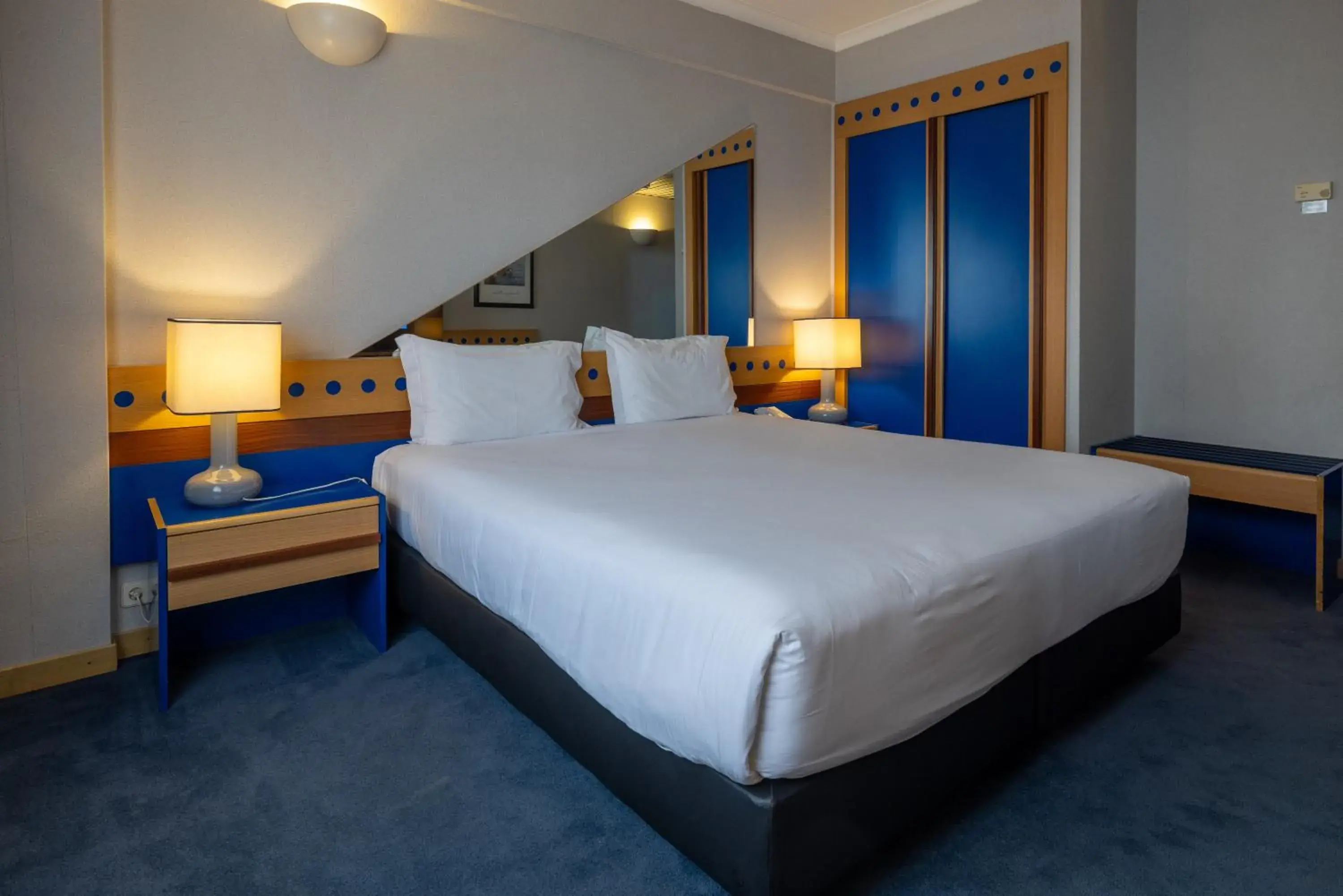 Bed in Hotel 3K Barcelona Bed in Hotel 3K Barcelona