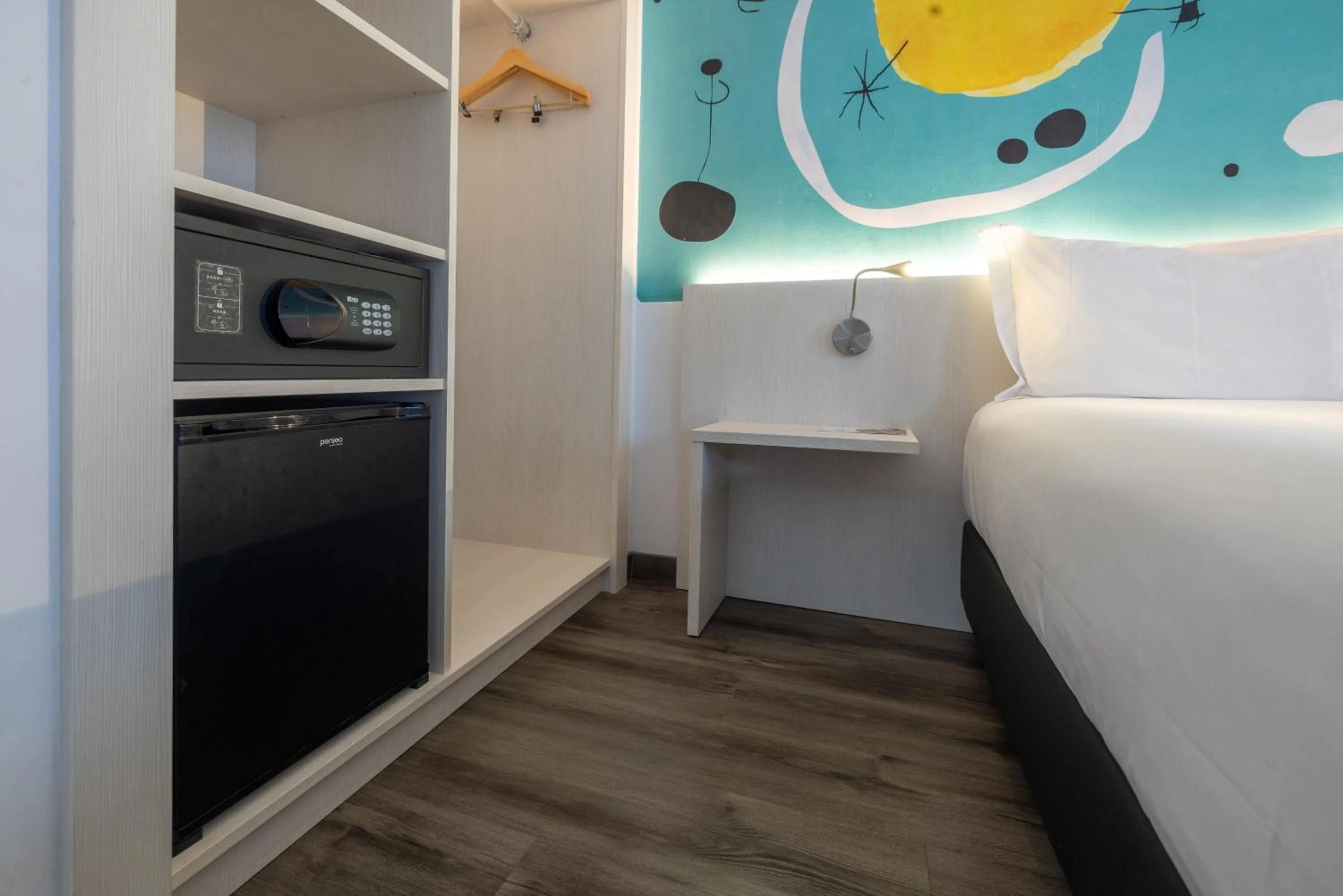 Bed in Hotel 3K Barcelona