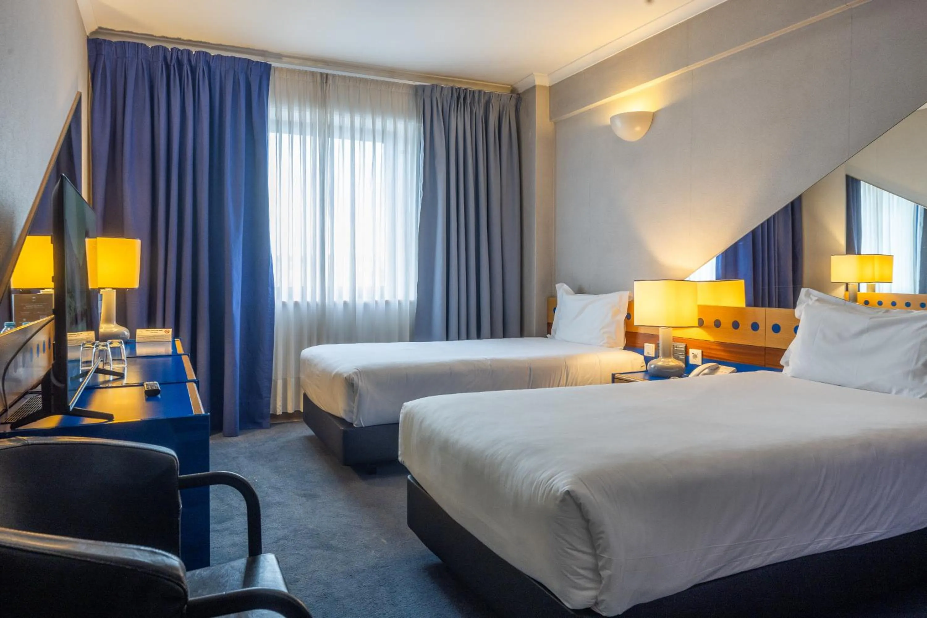 Bed in Hotel 3K Barcelona