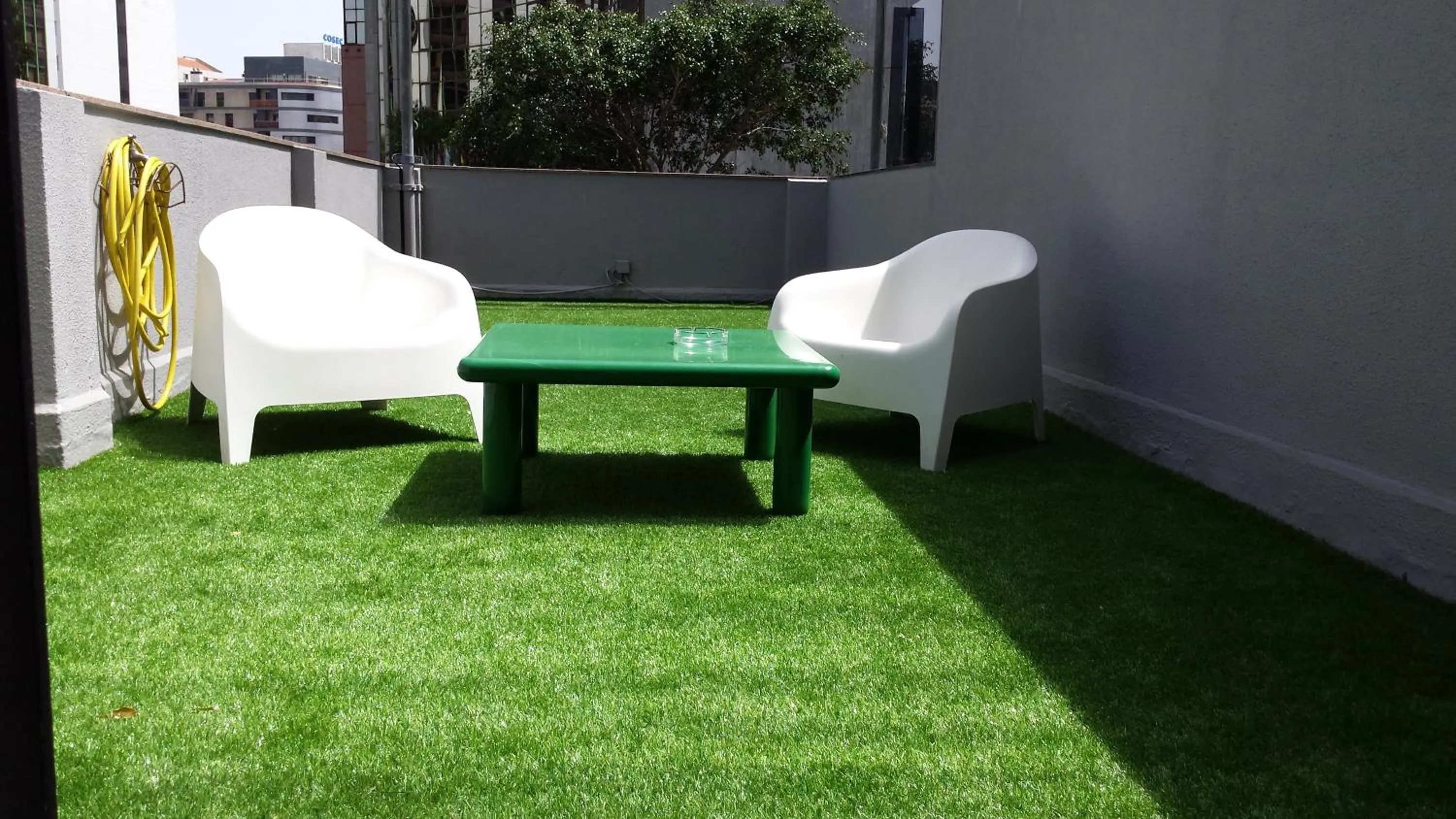 Patio in Hotel 3K Barcelona