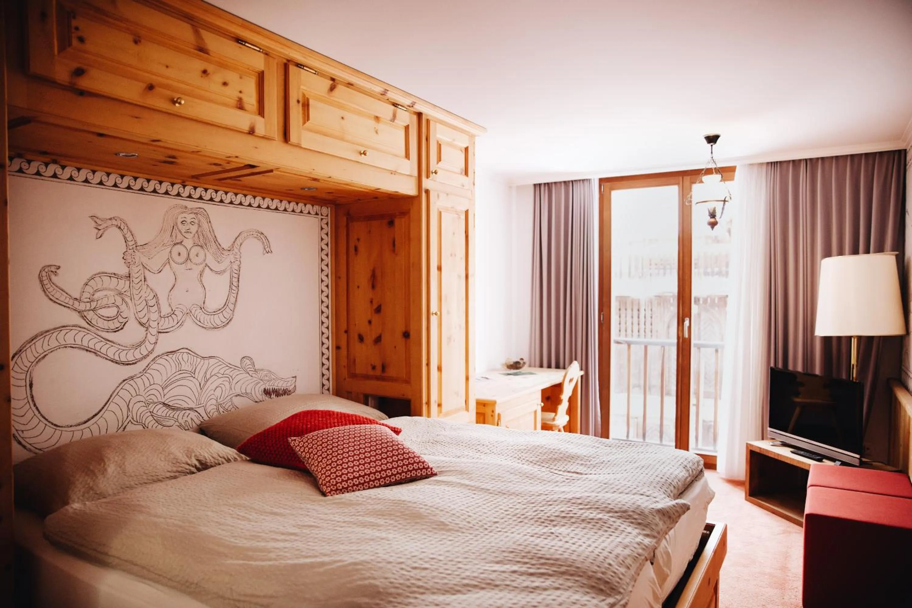 Bedroom, Bed in Hotel Arte