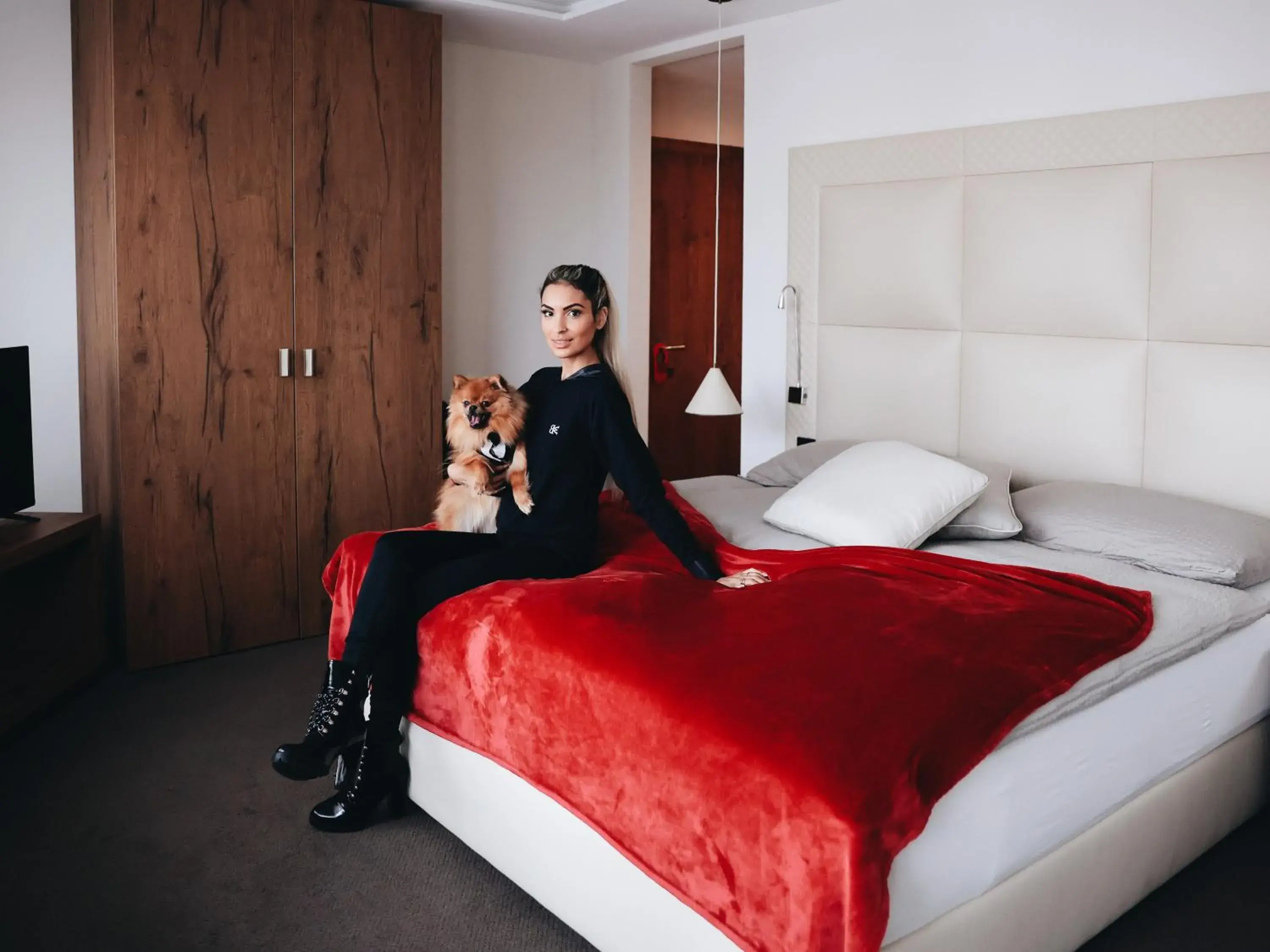 Bed in Hotel Arte Bed in Hotel Arte