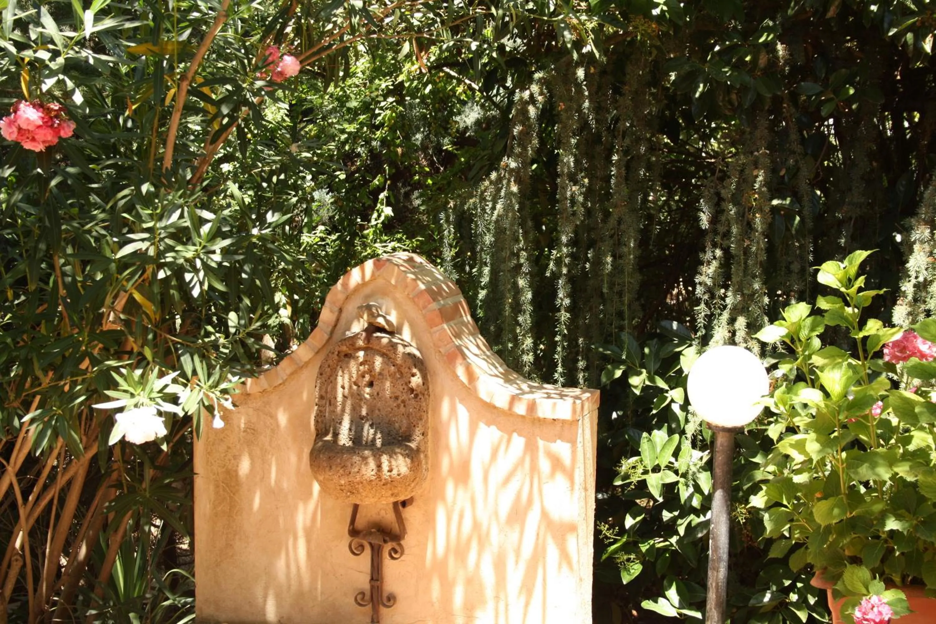 Decorative detail in Villa Clementine