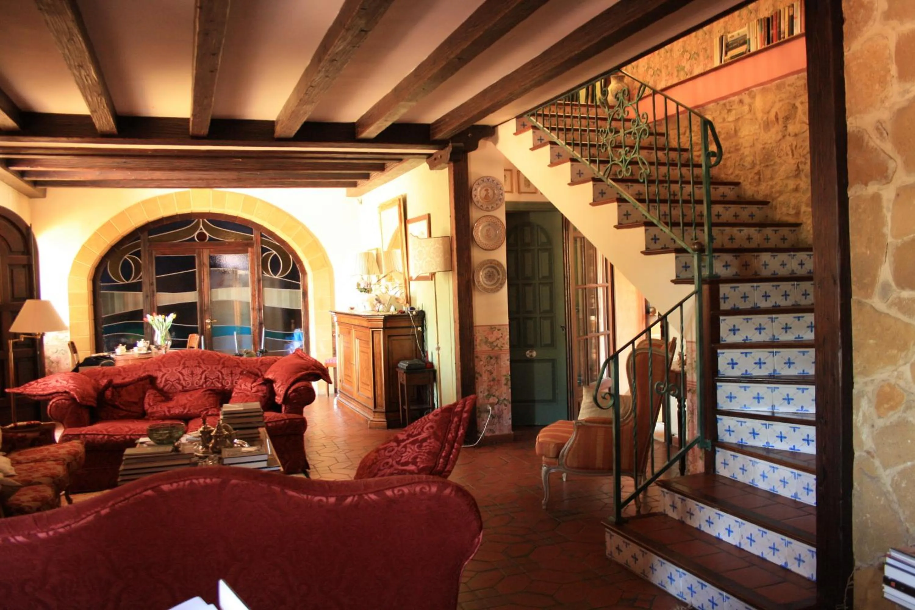 Lobby or reception in Villa Clementine