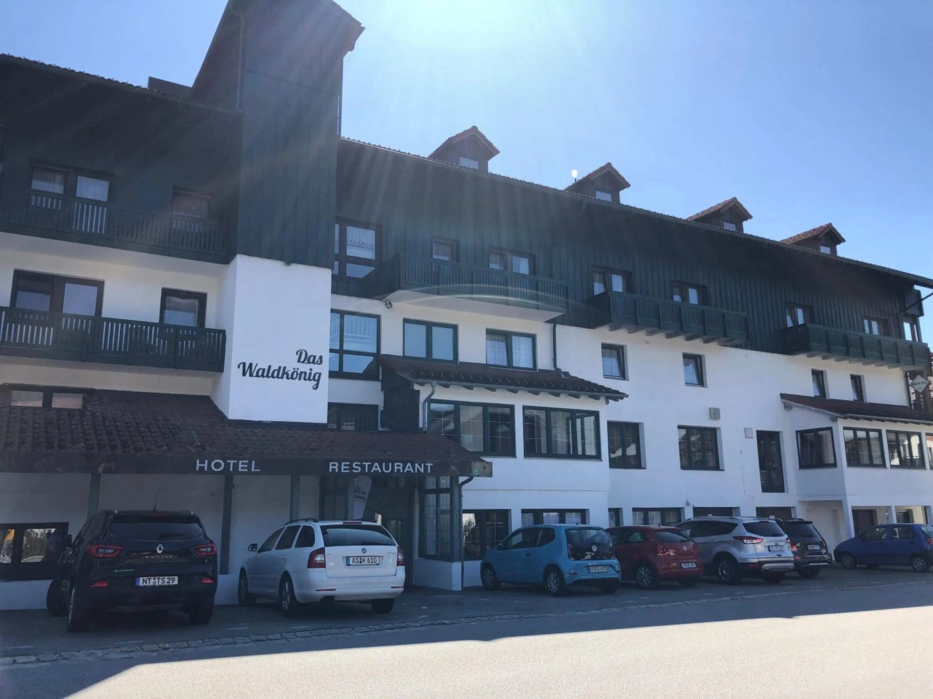Property building in Hotel Das Waldkönig