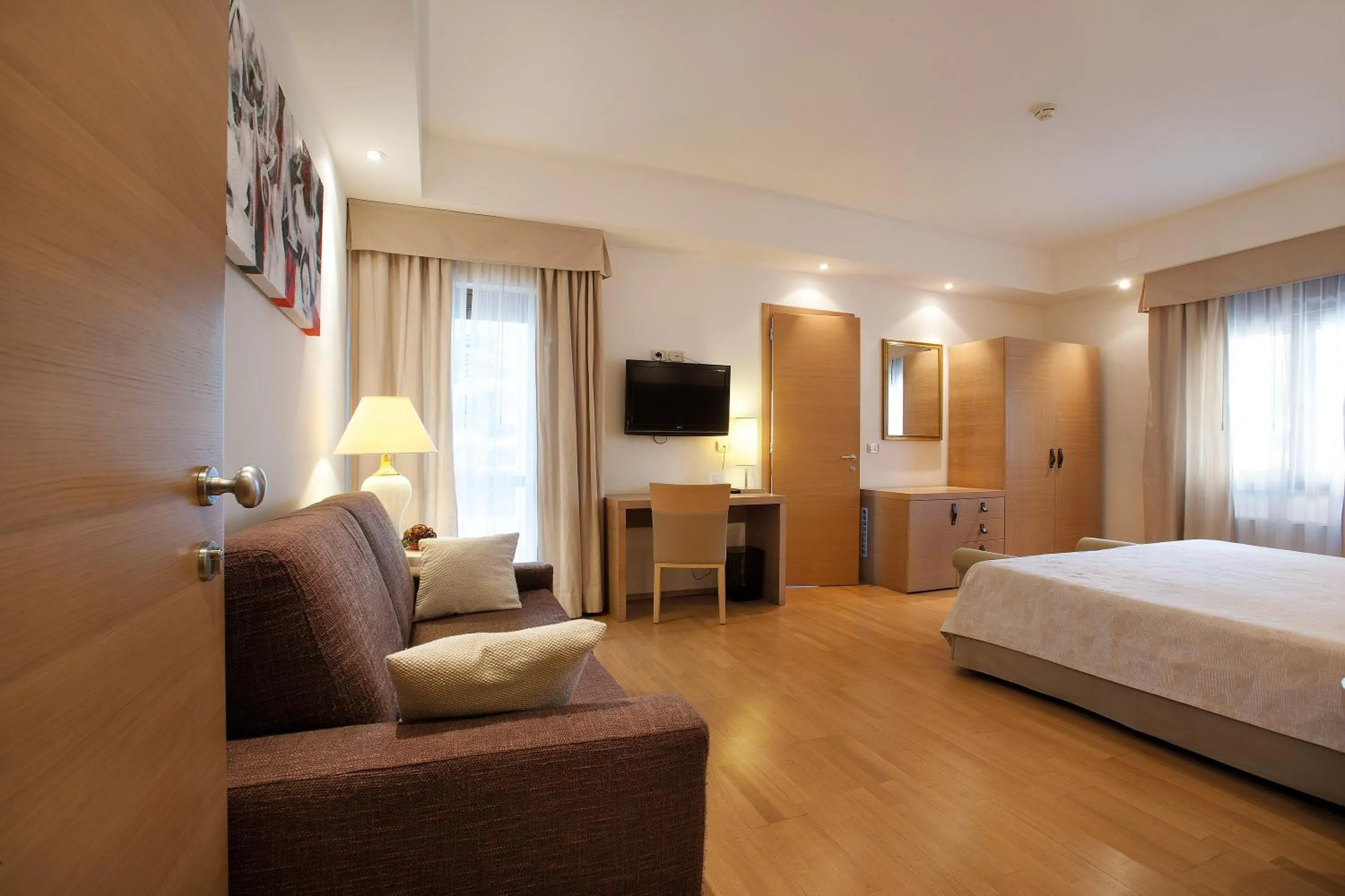 Bed in Hotel Campiello