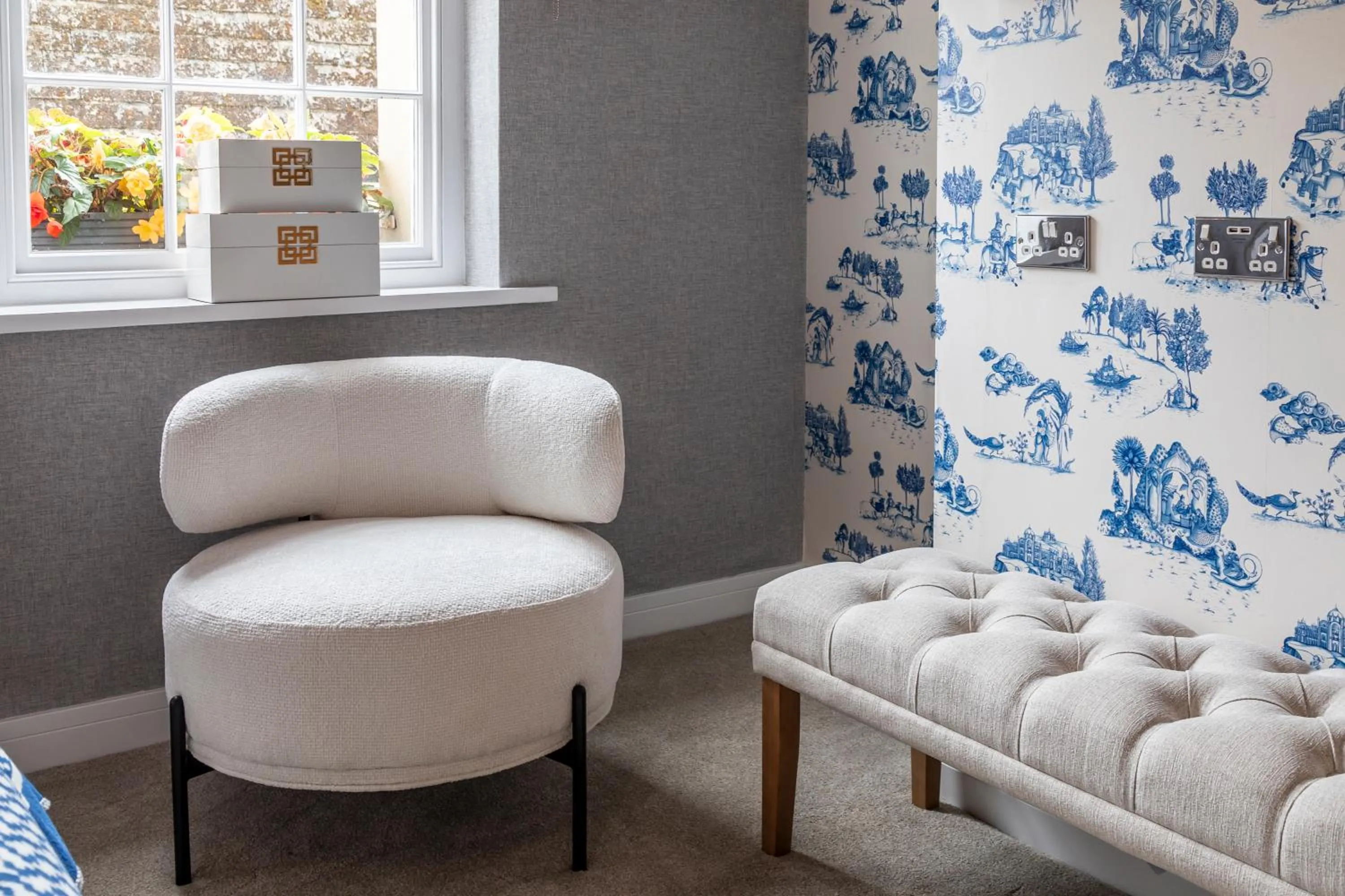 Decorative detail in Georgian House Hotel