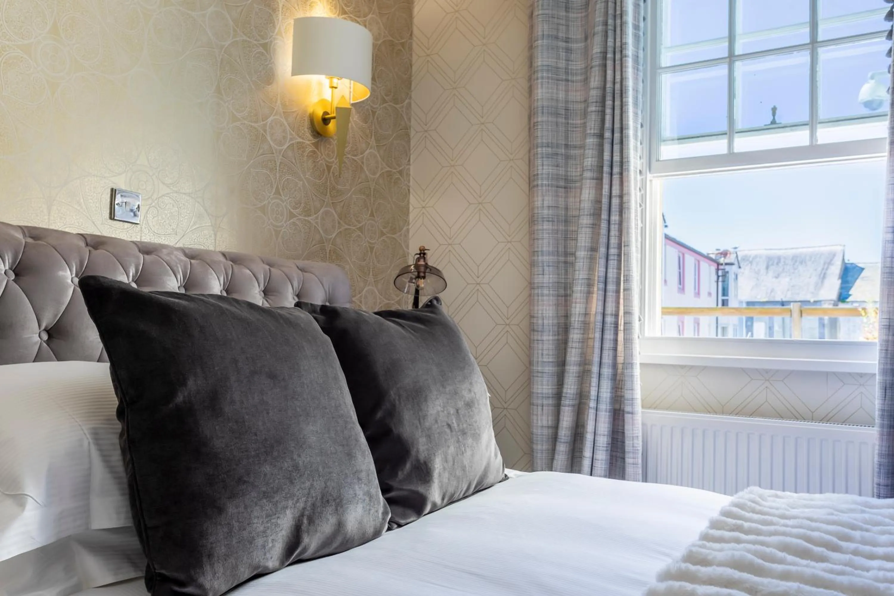 Bed in Georgian House Hotel