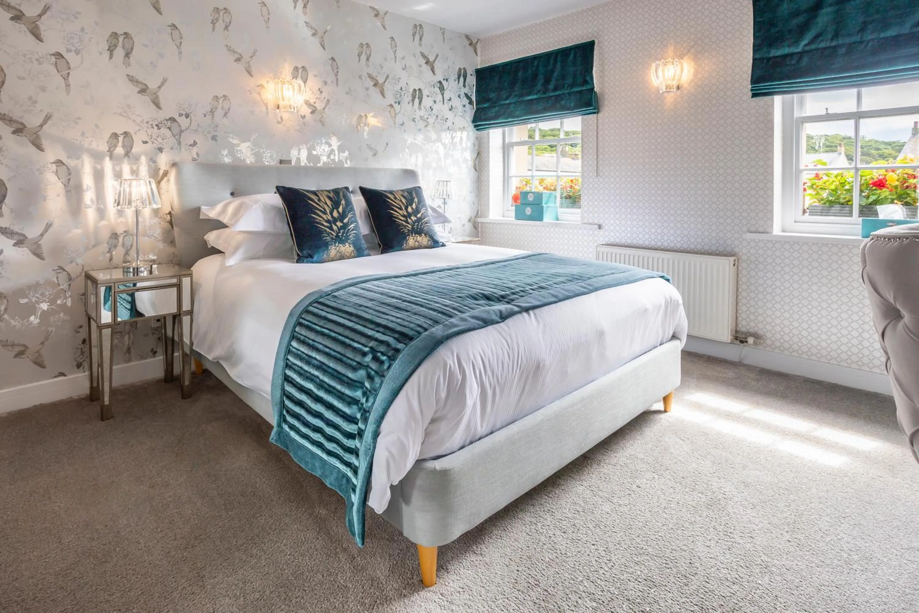 Bed in Georgian House Hotel