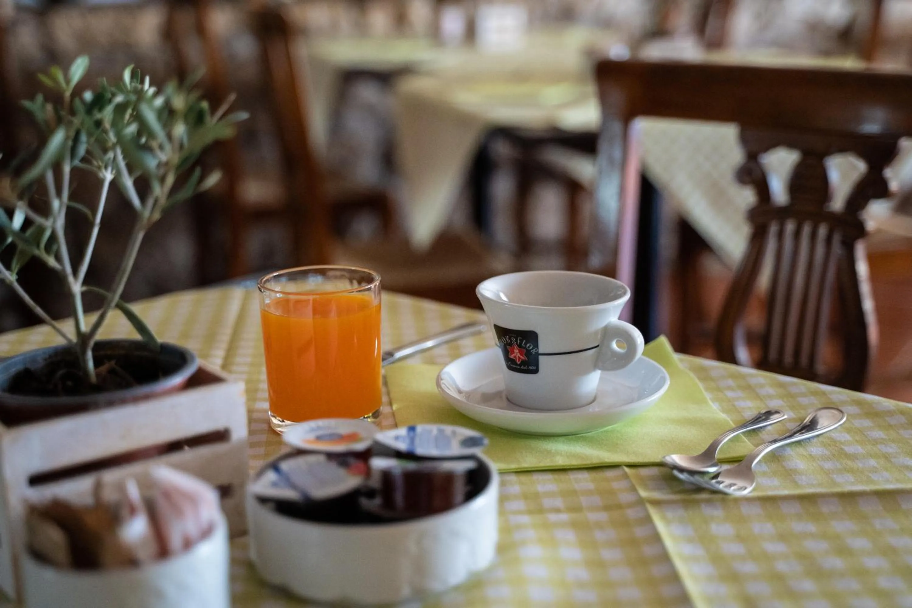 Buffet breakfast in Hotel Belvedere
