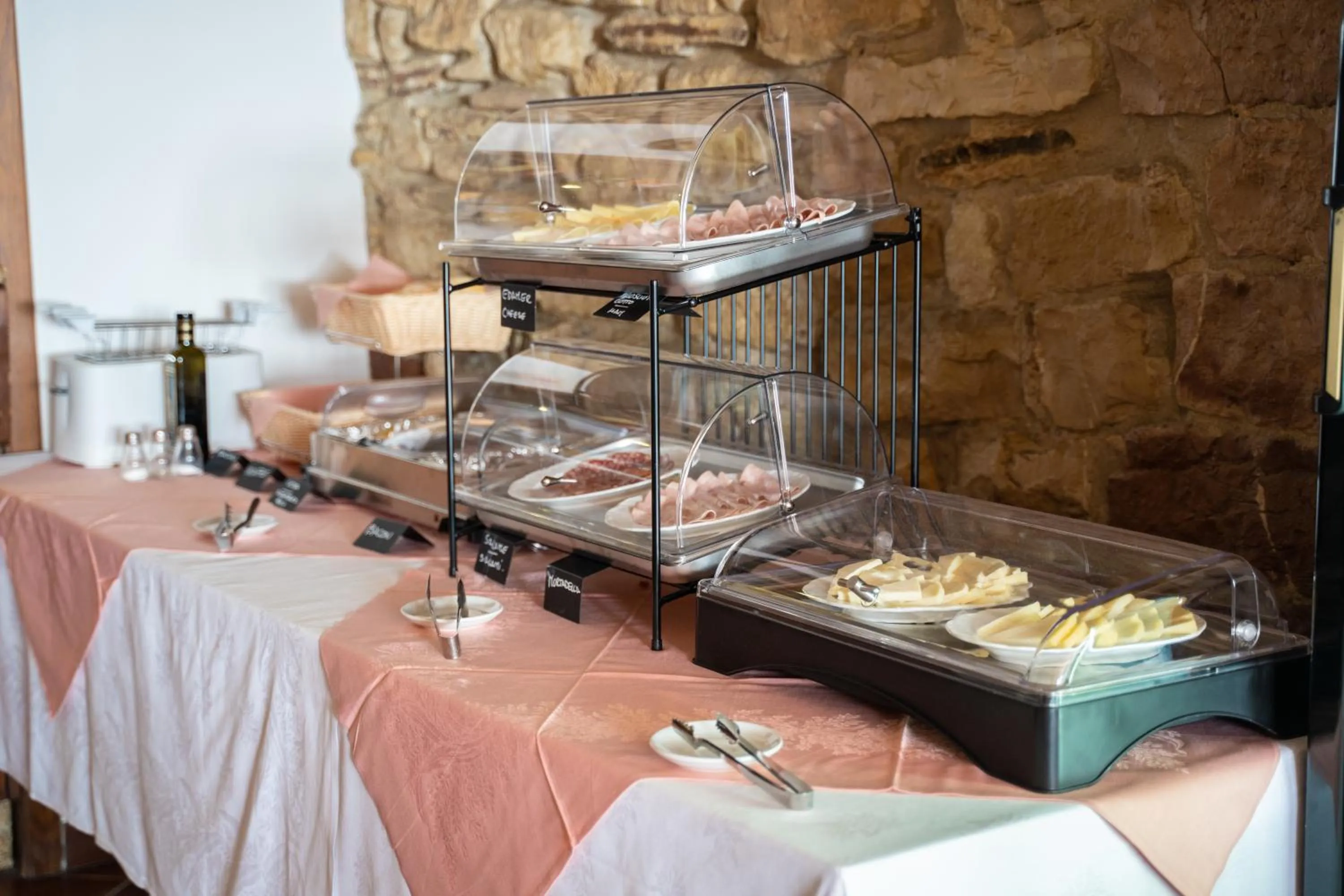 Buffet breakfast in Hotel Belvedere