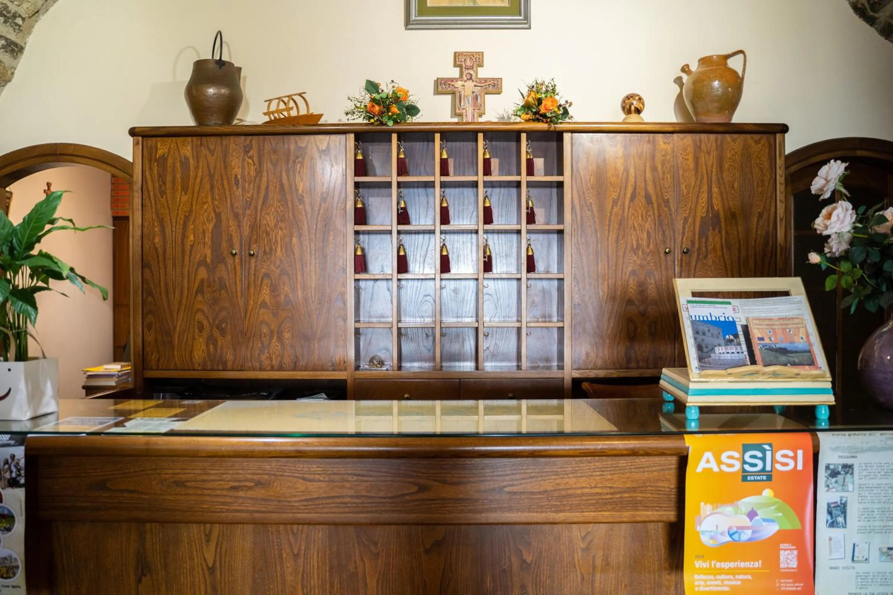 Lobby or reception in Hotel Belvedere