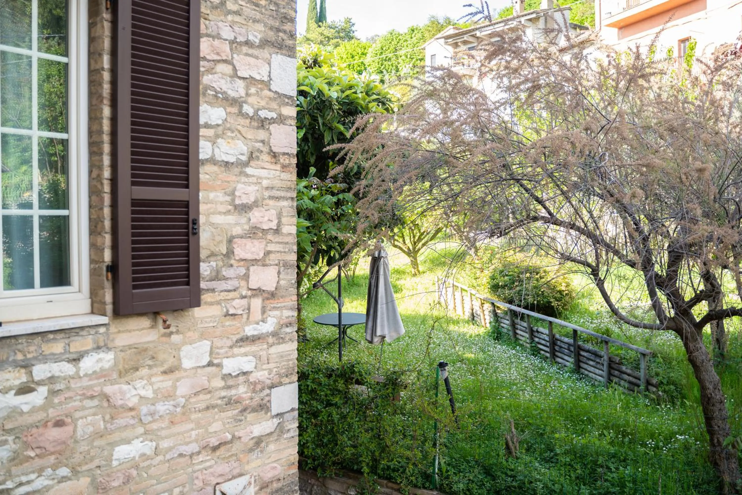 Garden view in Hotel Belvedere