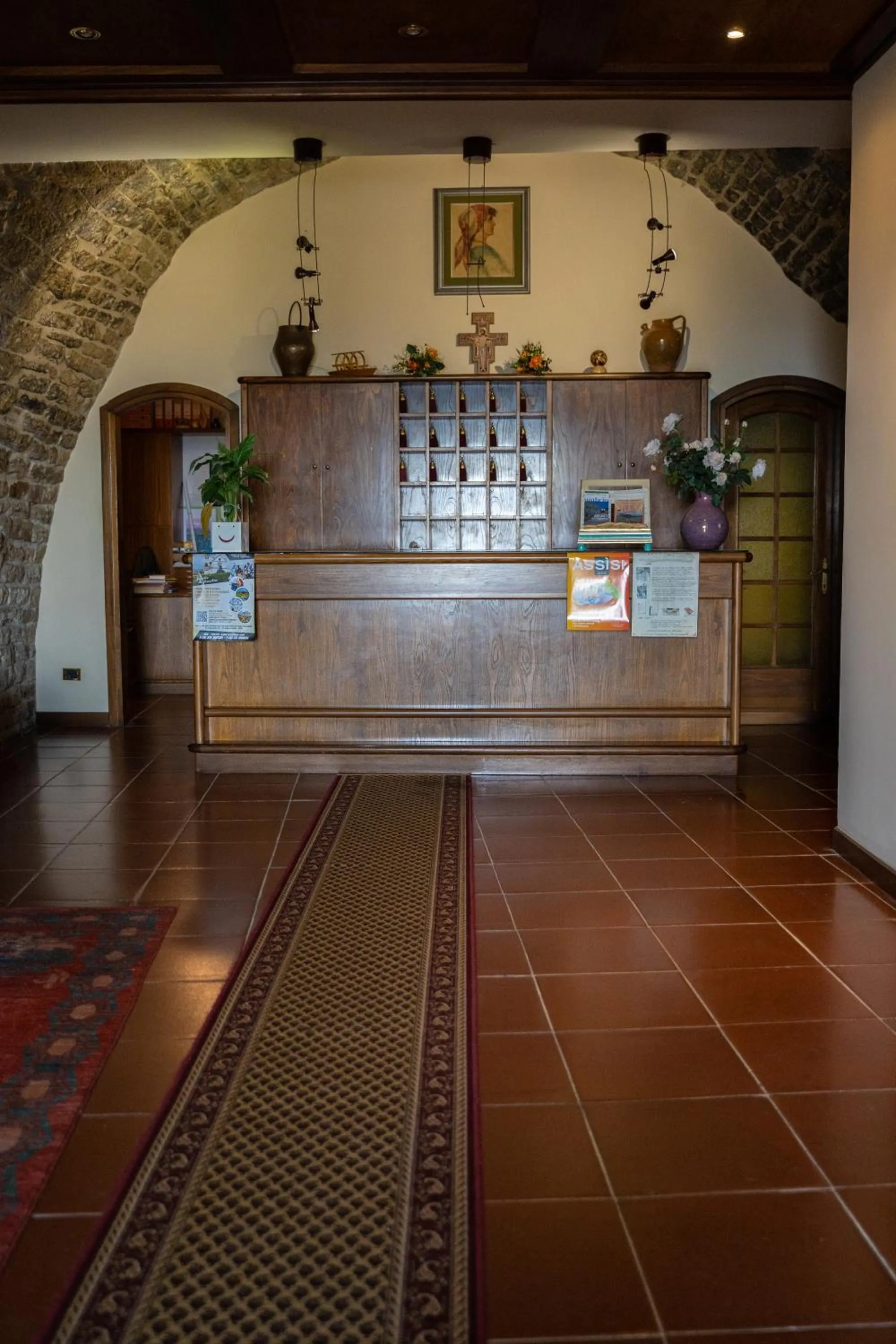 Lobby or reception in Hotel Belvedere
