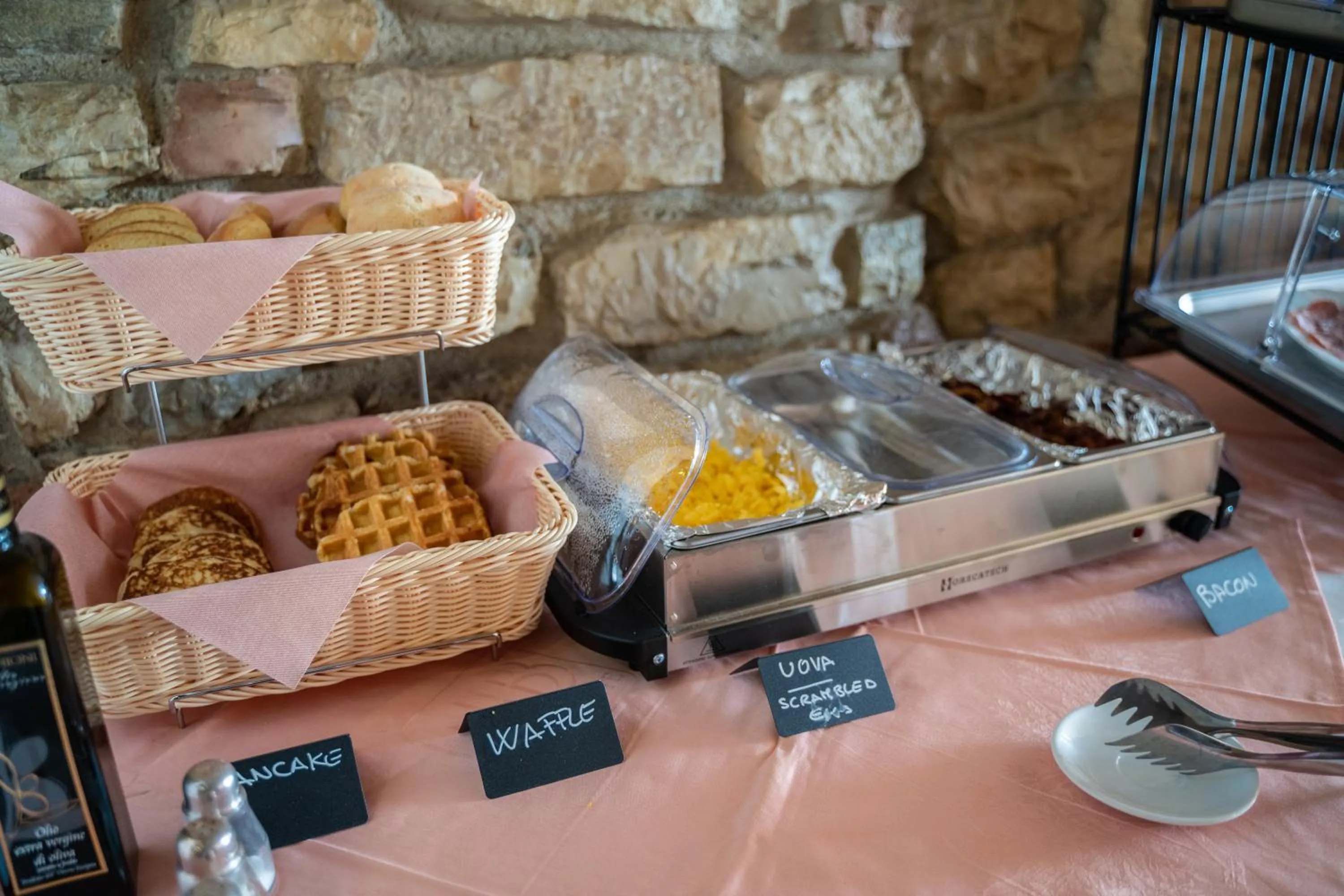 Buffet breakfast in Hotel Belvedere