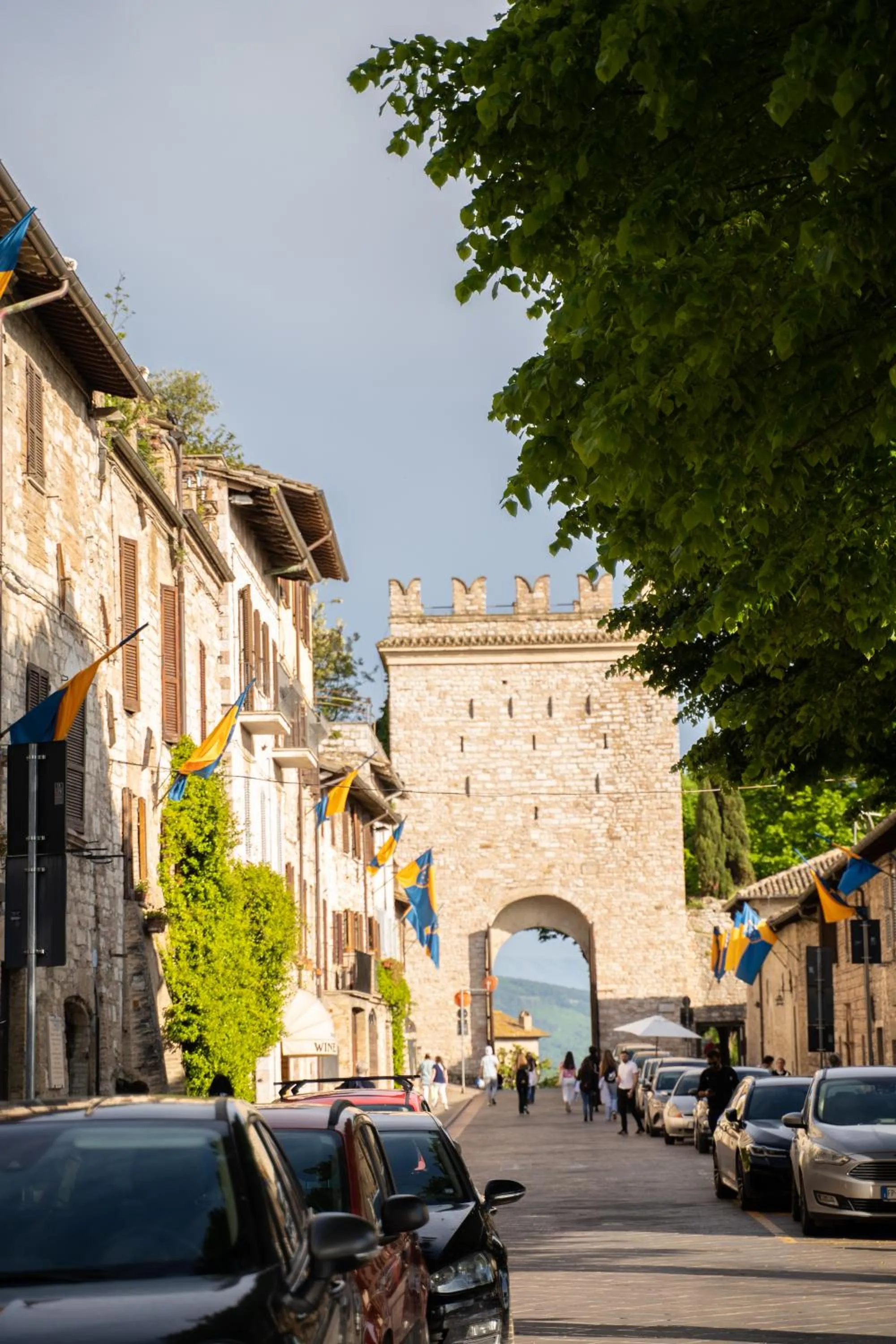 City view in Hotel Belvedere