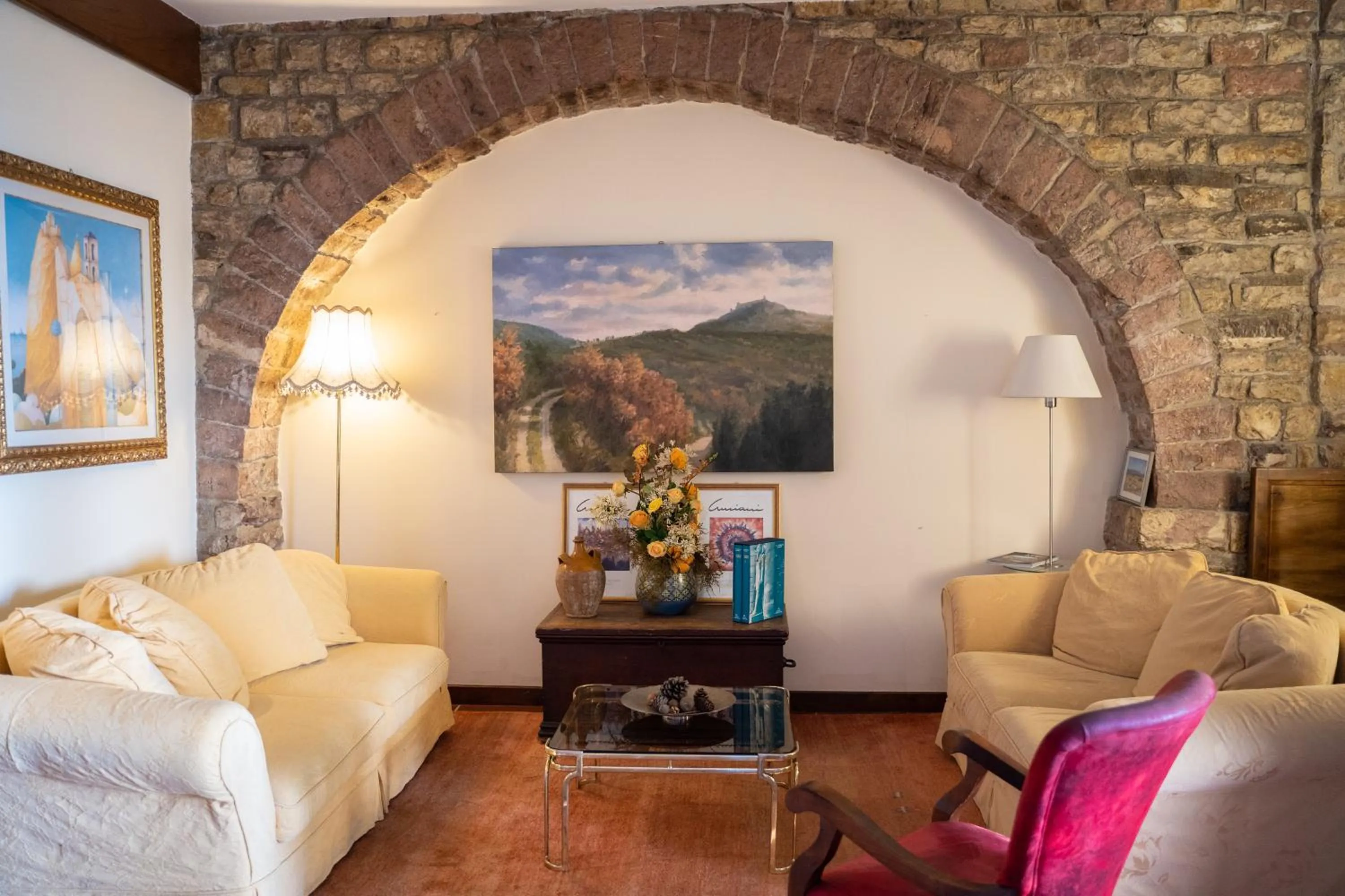 Lobby or reception in Hotel Belvedere