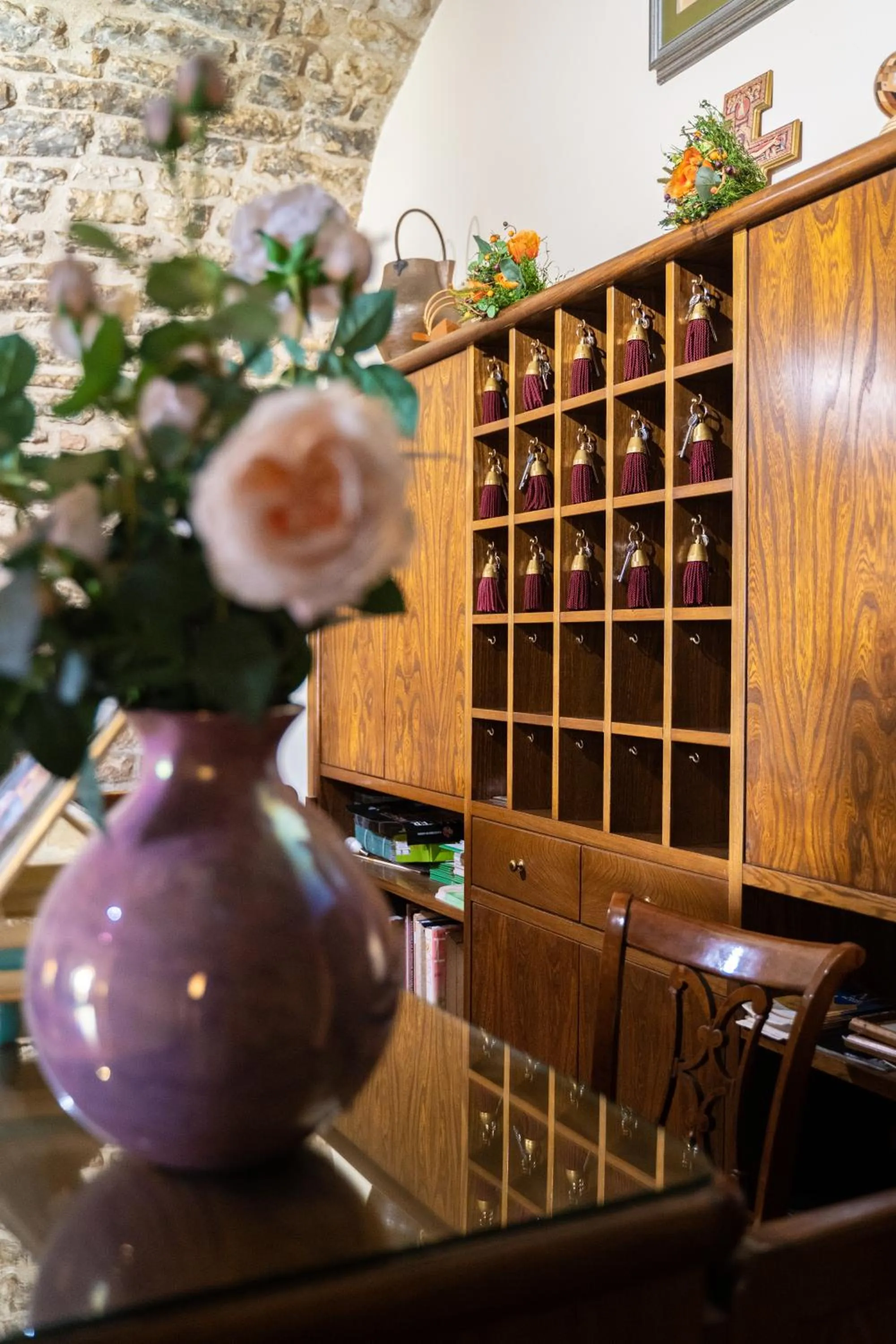 Lobby or reception in Hotel Belvedere