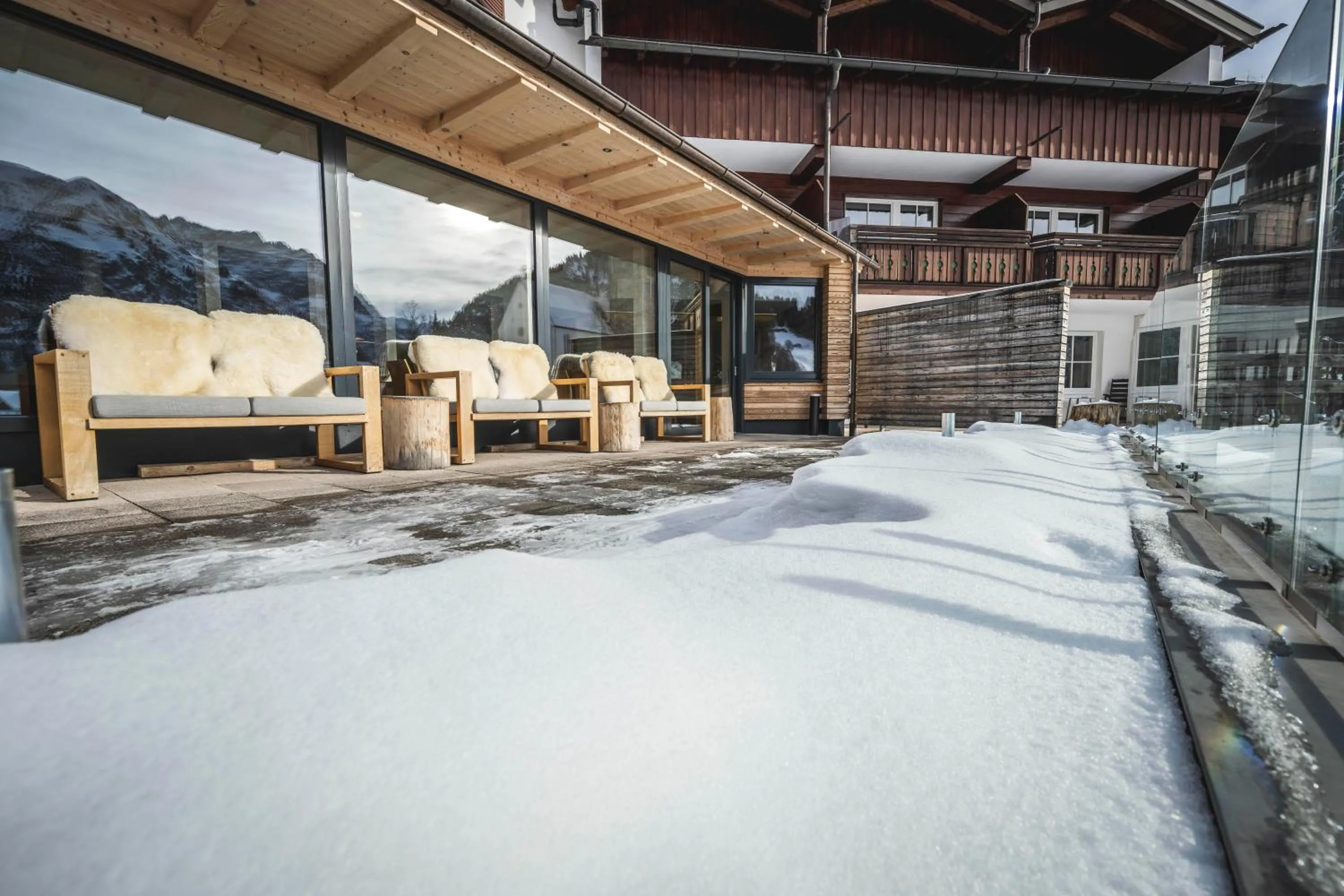 Property building in Naturhotel Lärchenhof