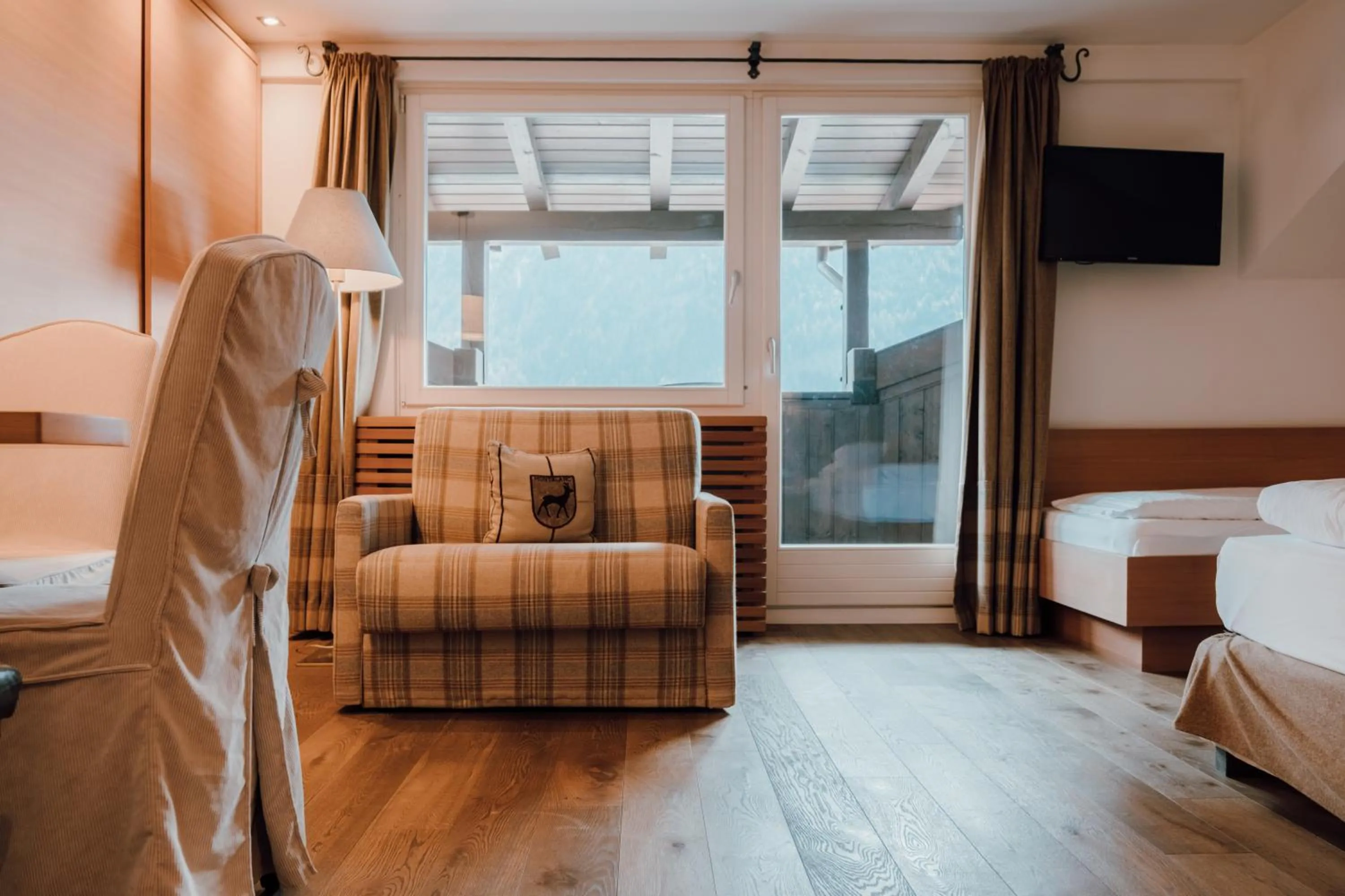 Bed in Residence Hotel Alpinum