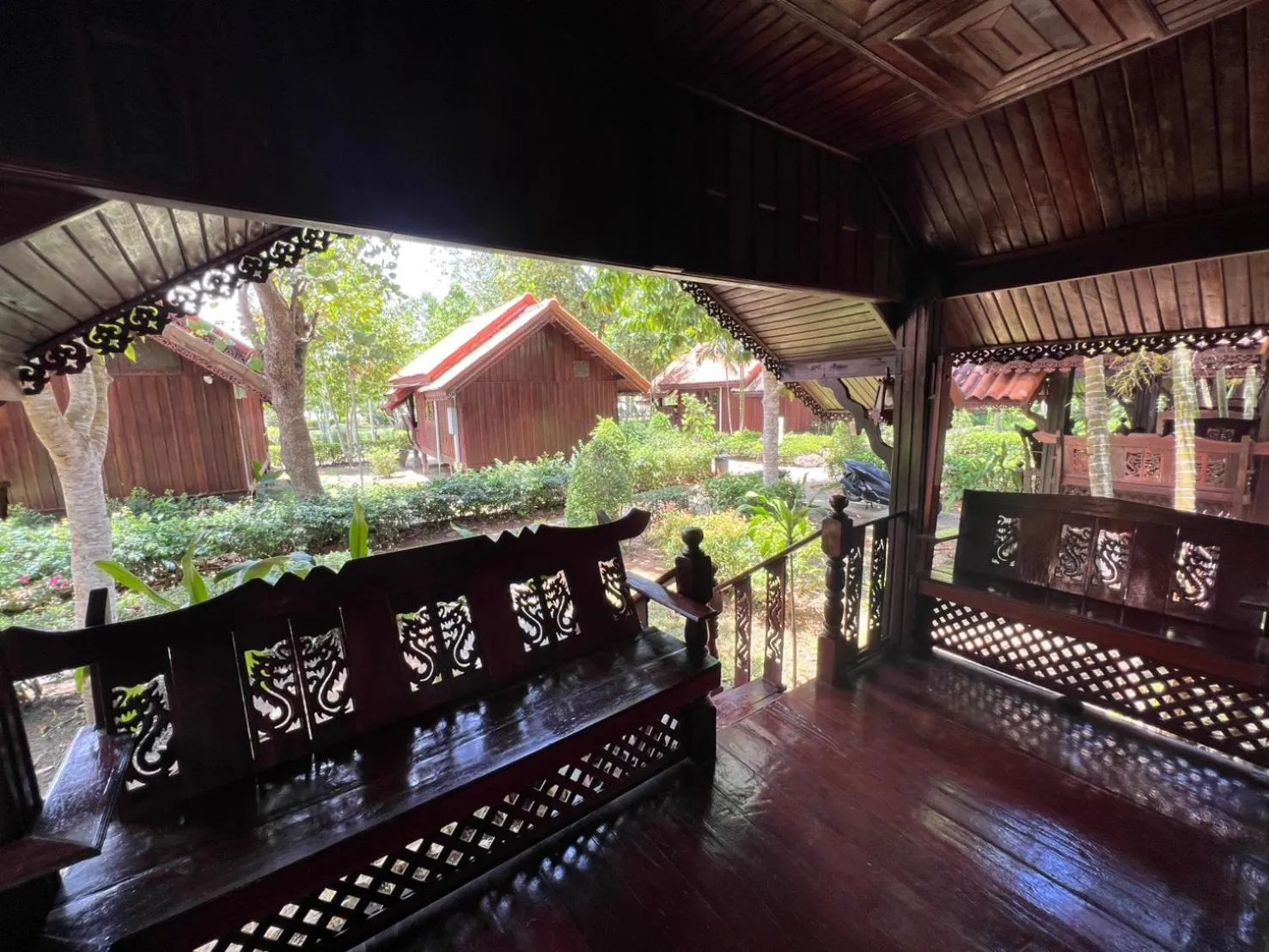 Patio in Diamond Beach Resort