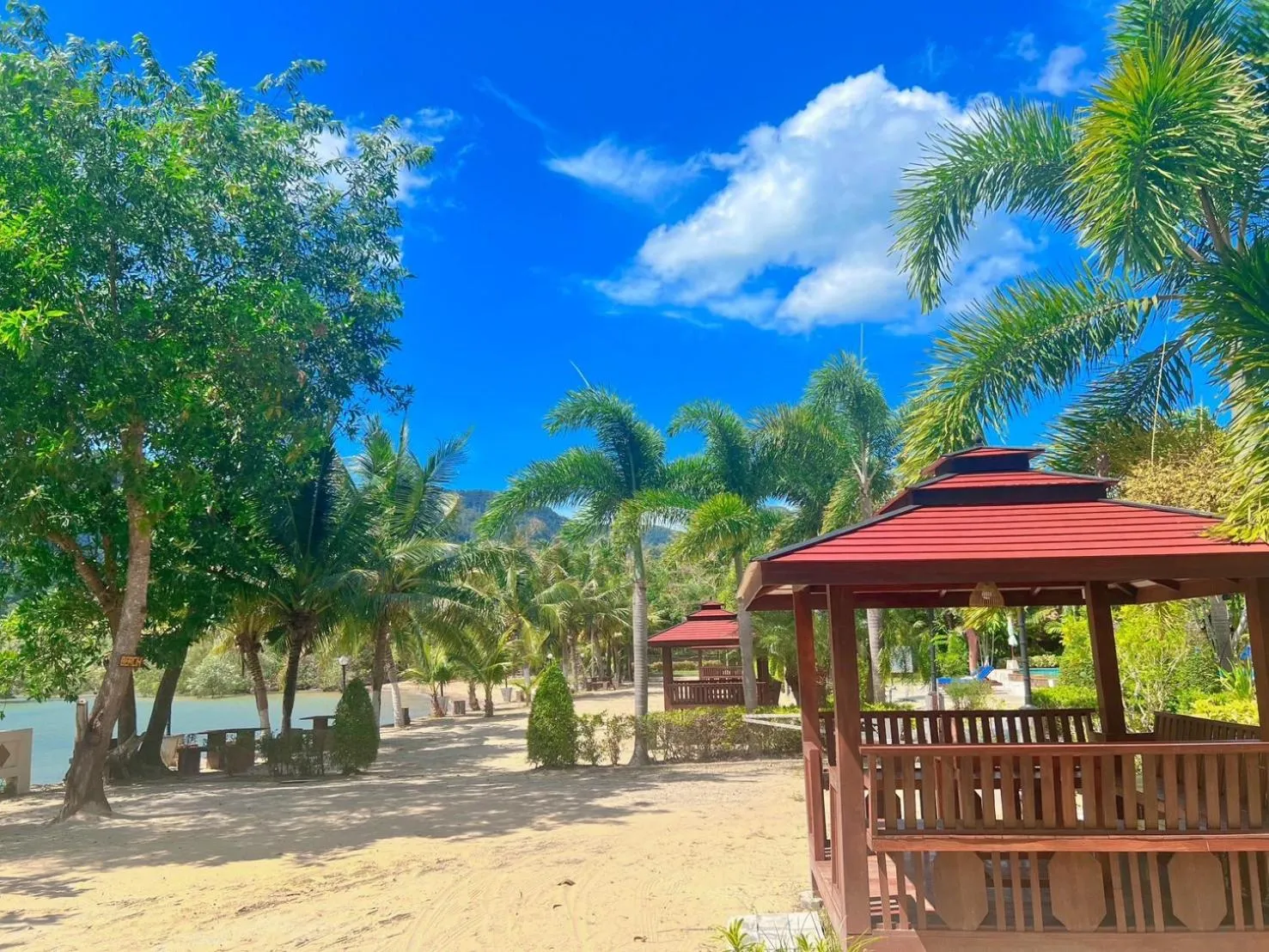 Natural landscape in Diamond Beach Resort